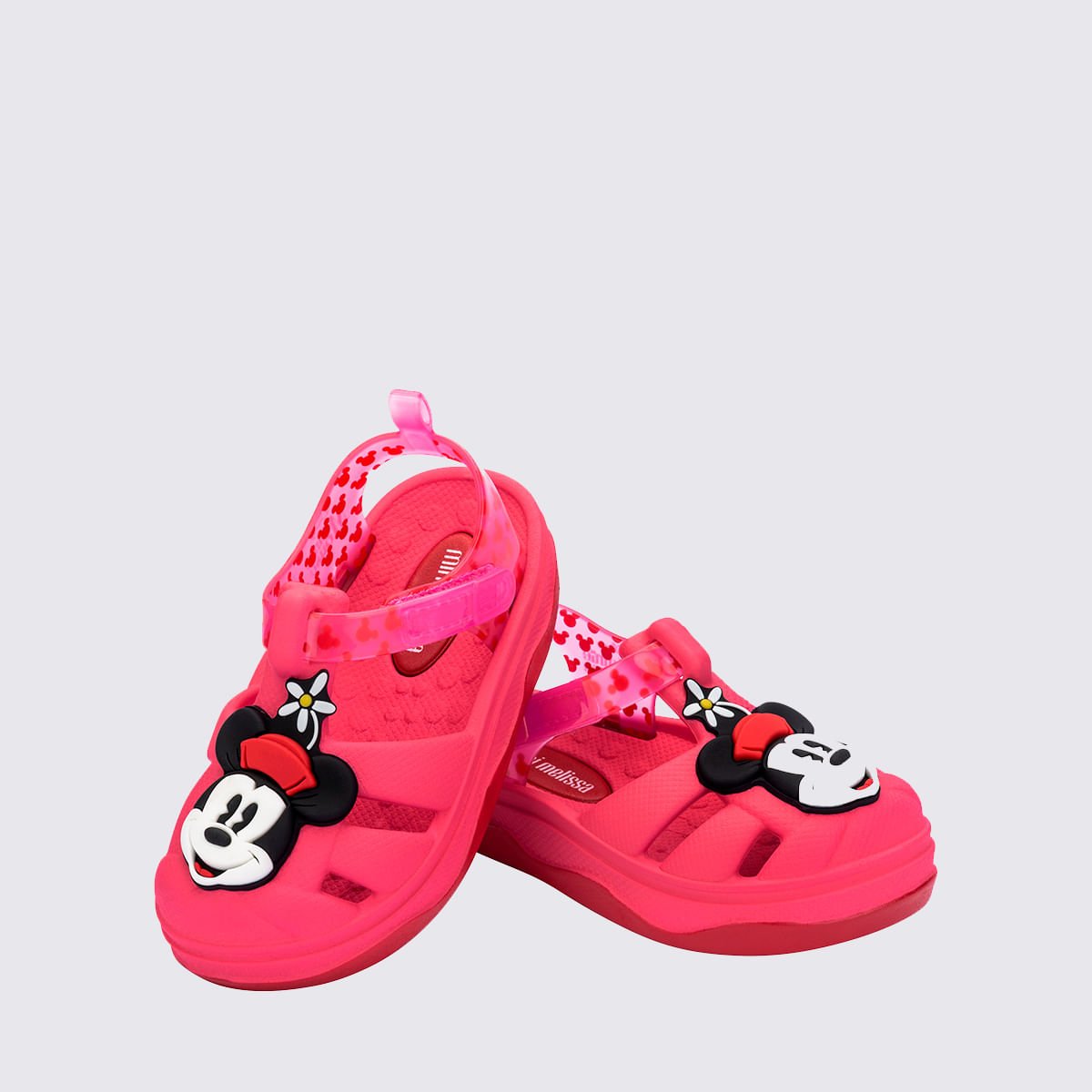 Mini Melissa Zig + Disney Baby Rosa Escuro 37346 Rosa 4