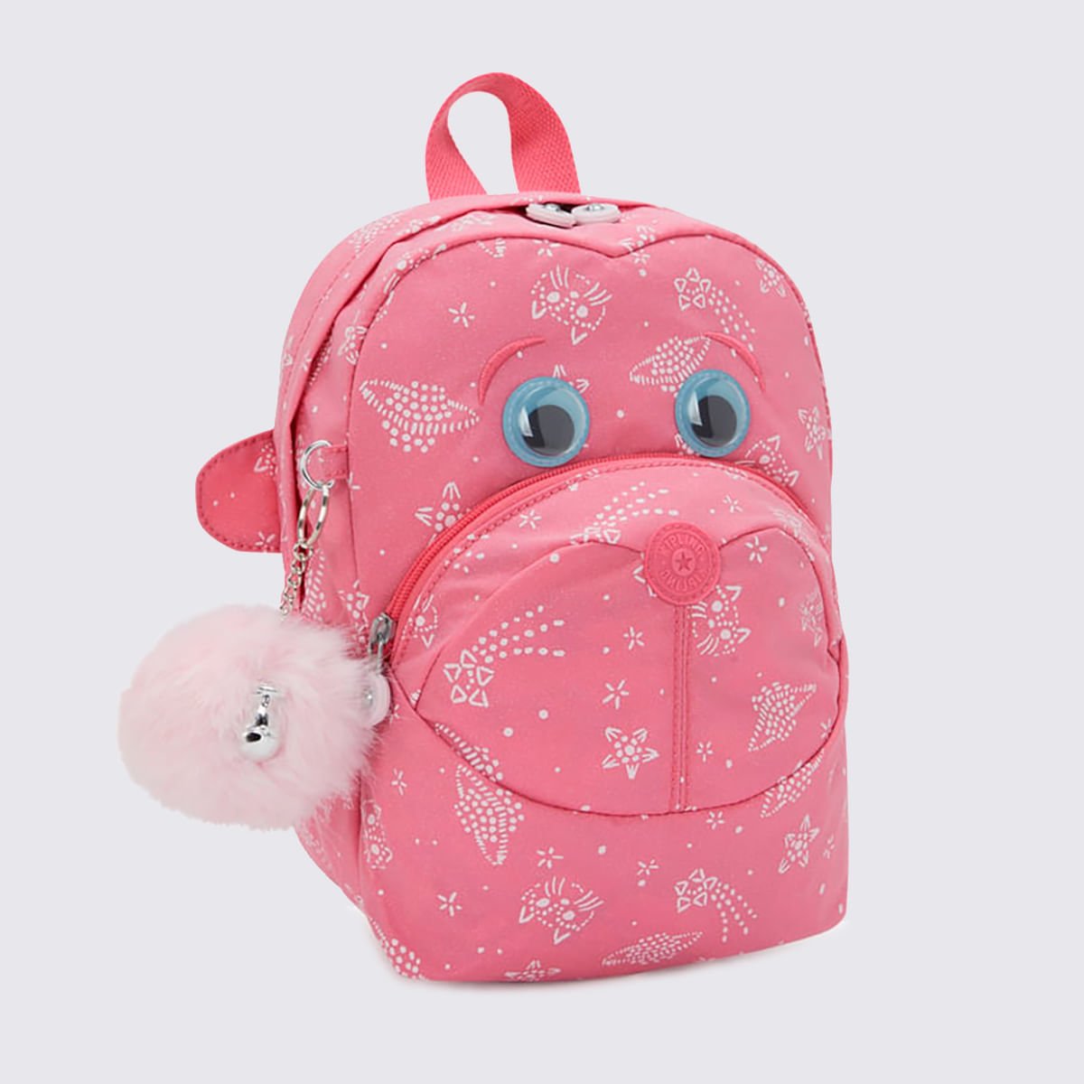 Mochila Kipling Faster Estampado I70975FR Rosa 2