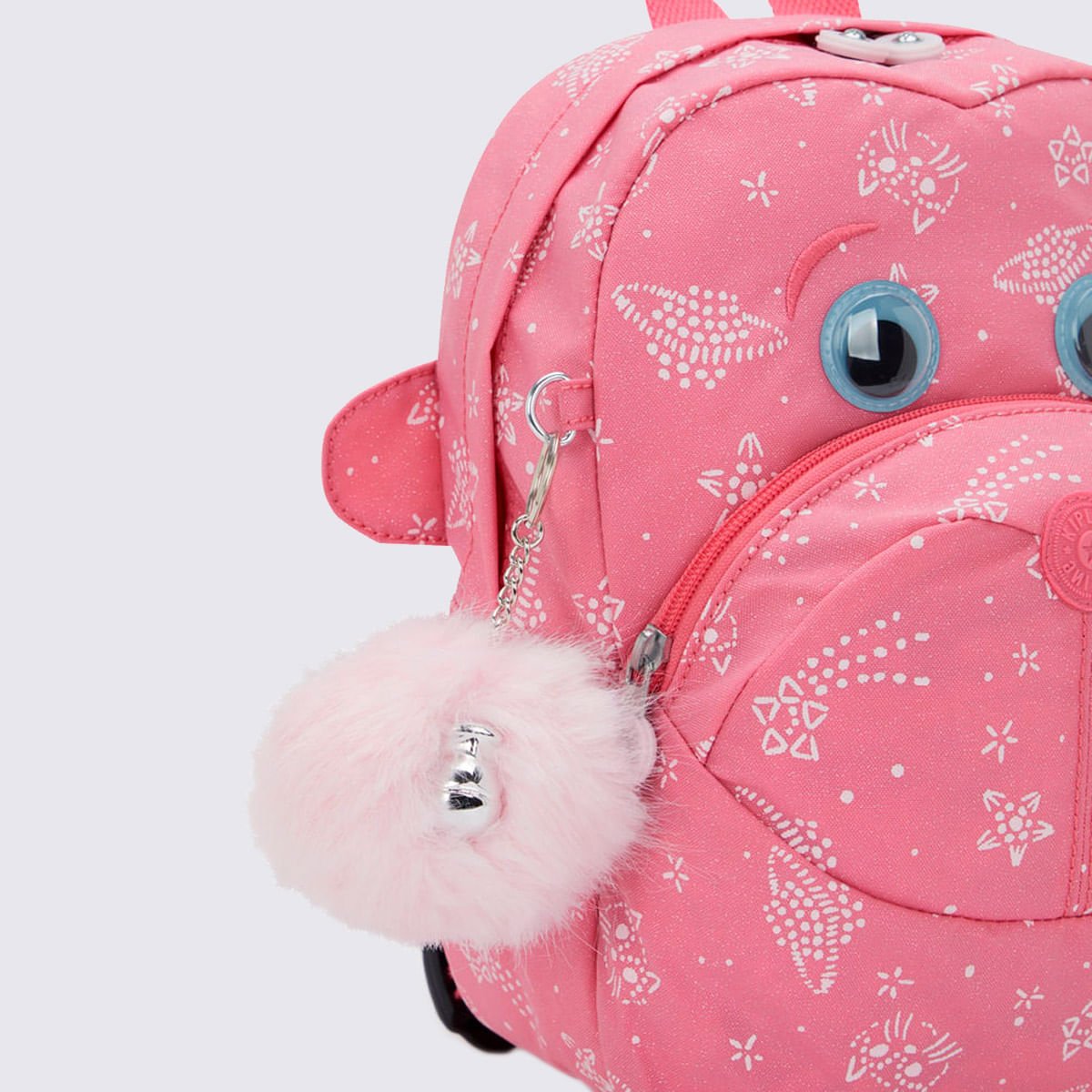 Mochila Kipling Faster Estampado I70975FR Rosa 6