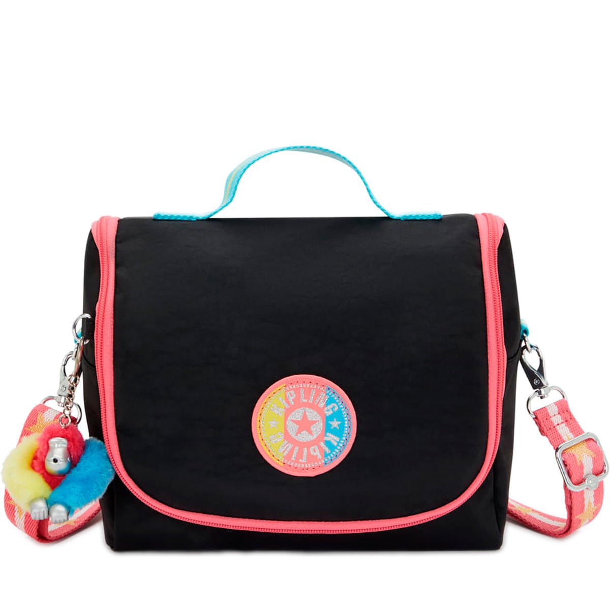 Lancheira Kipling New Kichirou Preto I74897EP