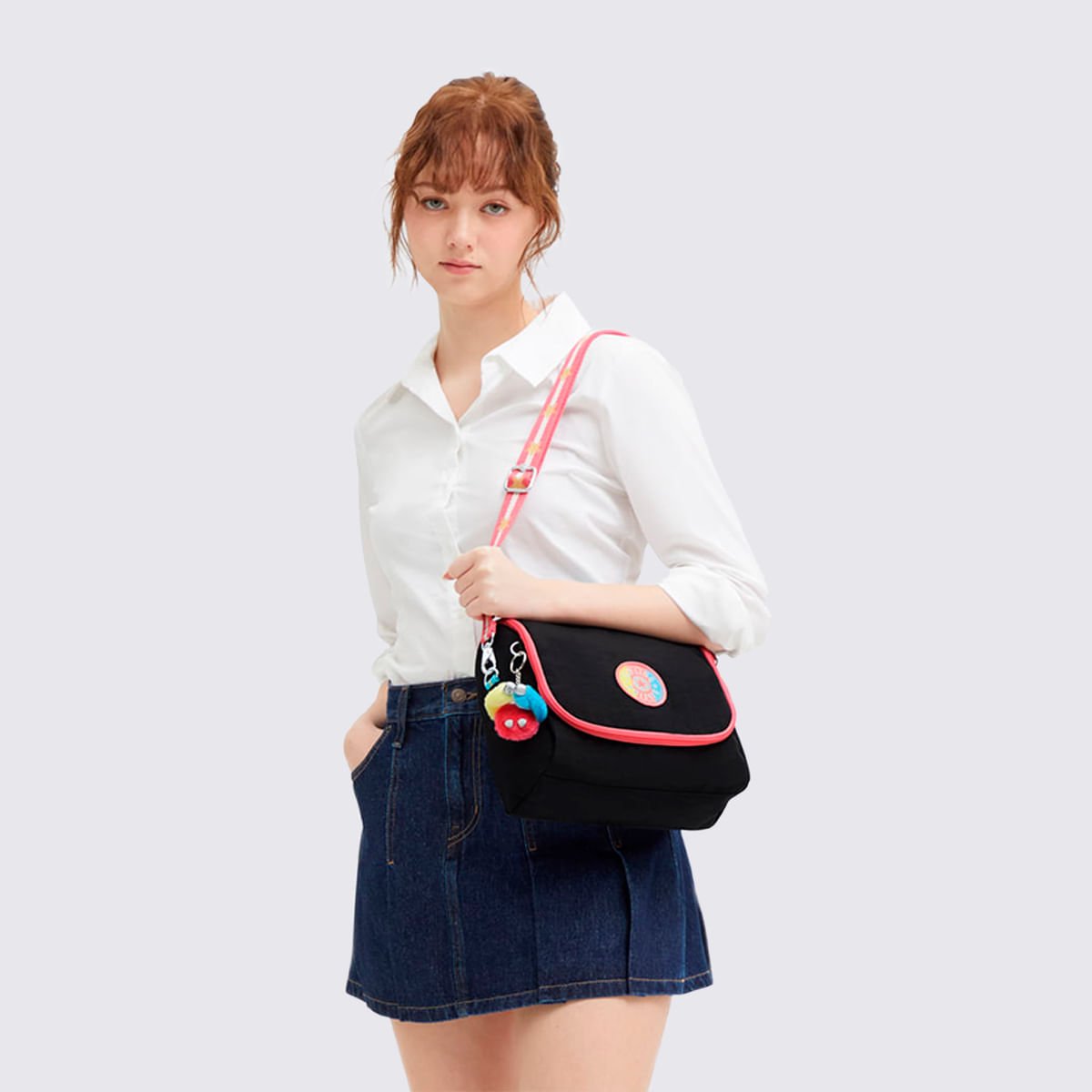 Lancheira Kipling New Kichirou Preto I74897EP Preto 10