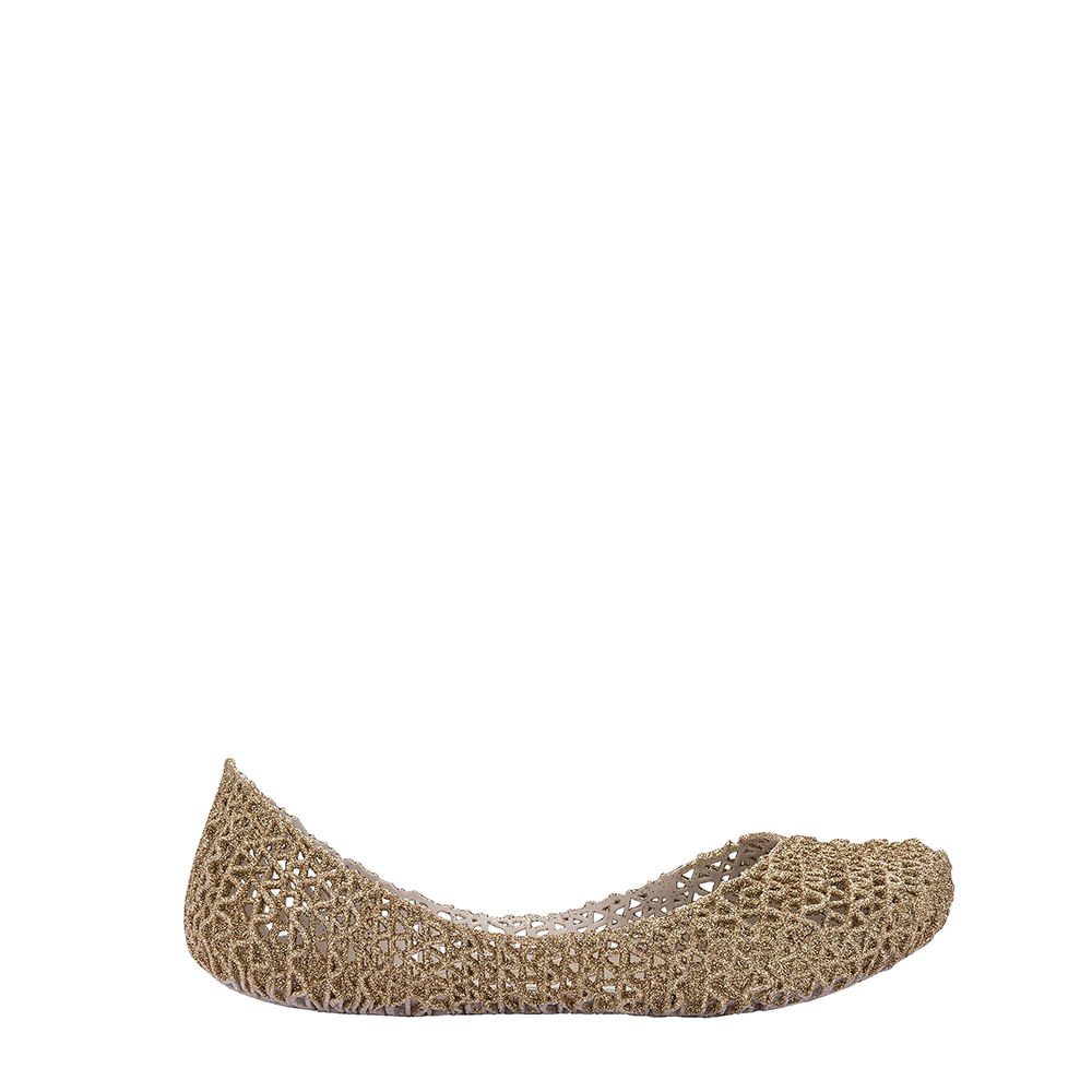 Mini Melissa Campana Papel Bege Glitter 32996BG