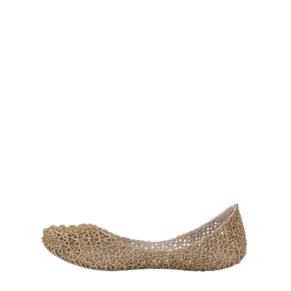 Mini Melissa Campana Papel Bege Glitter 32996BG Bege 2