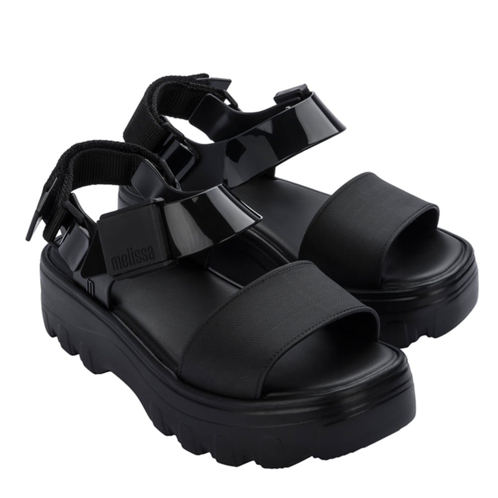 Melissa Kick Off Sandal Preto 32823P Preto 3