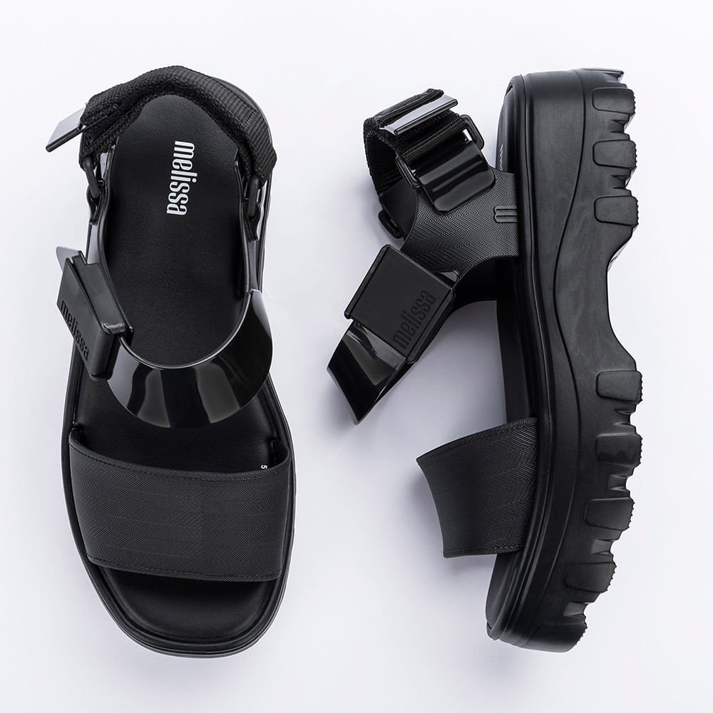 Melissa Kick Off Sandal Preto 32823P Preto 4