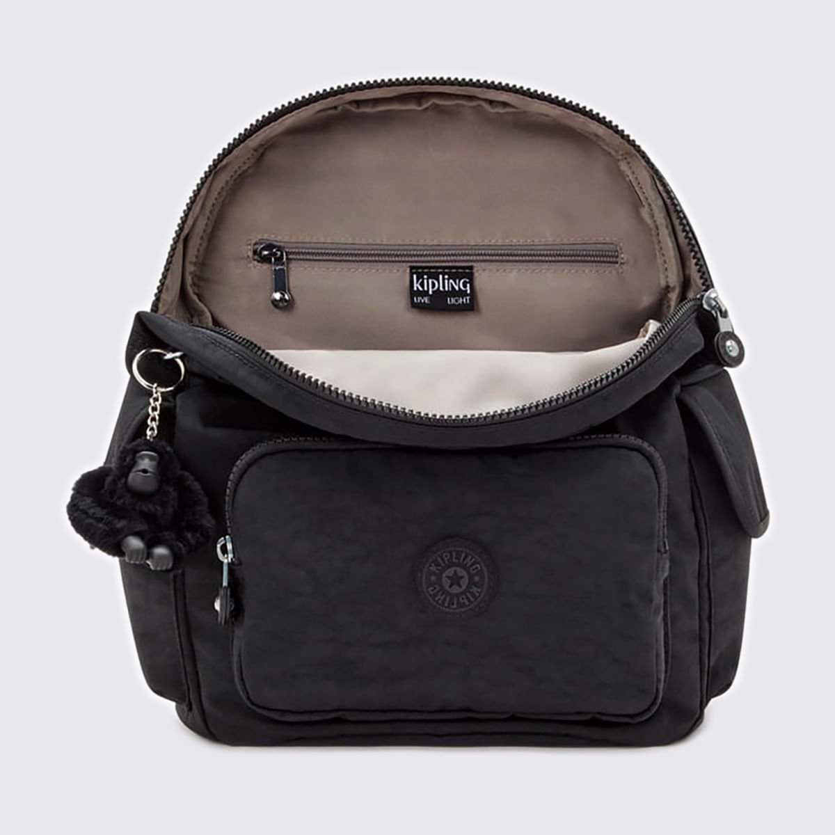 Mochila Kipling City Pack S Preto 15635P39 Preto 4