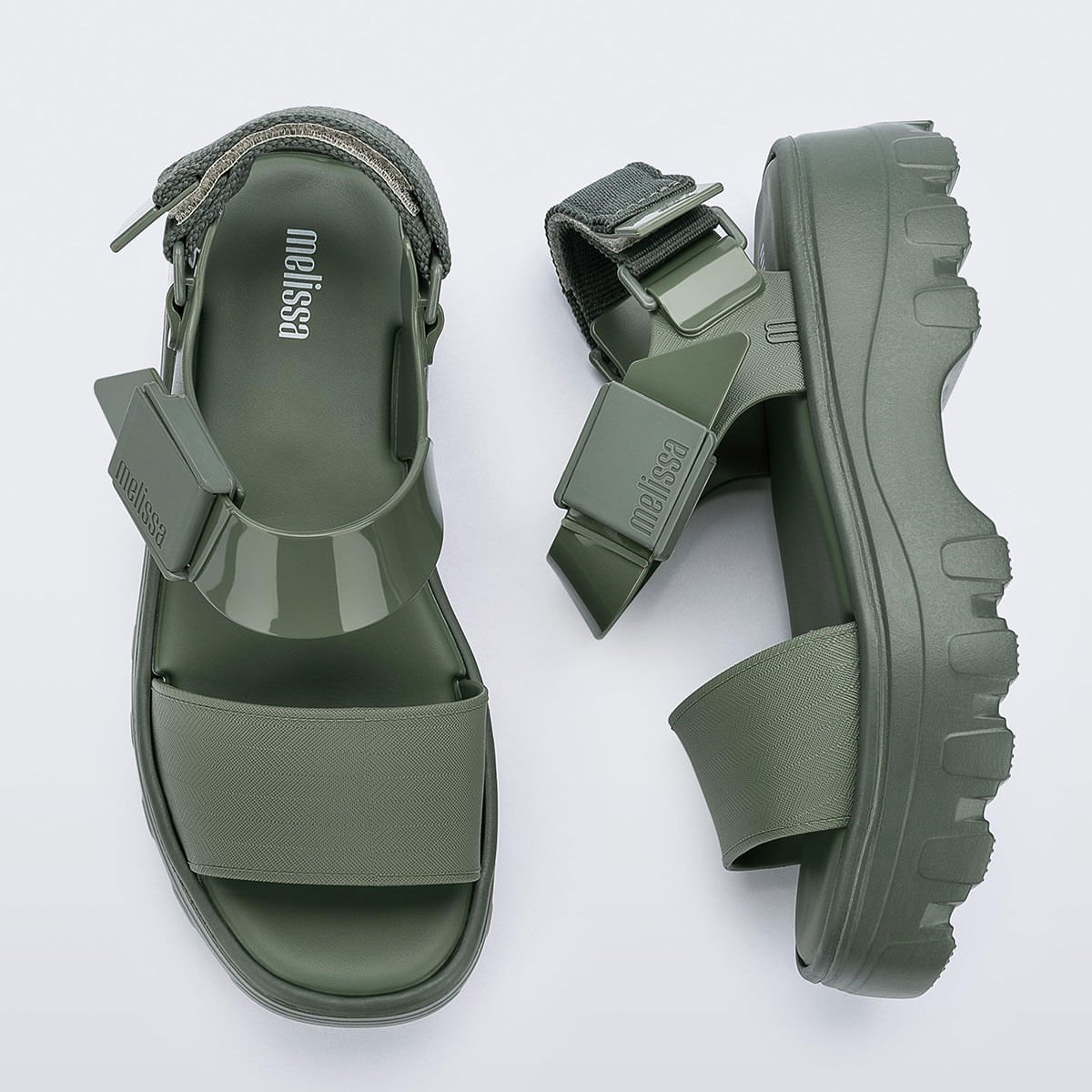 Melissa Kick Off Sandal Verde 32823VE Verde 4