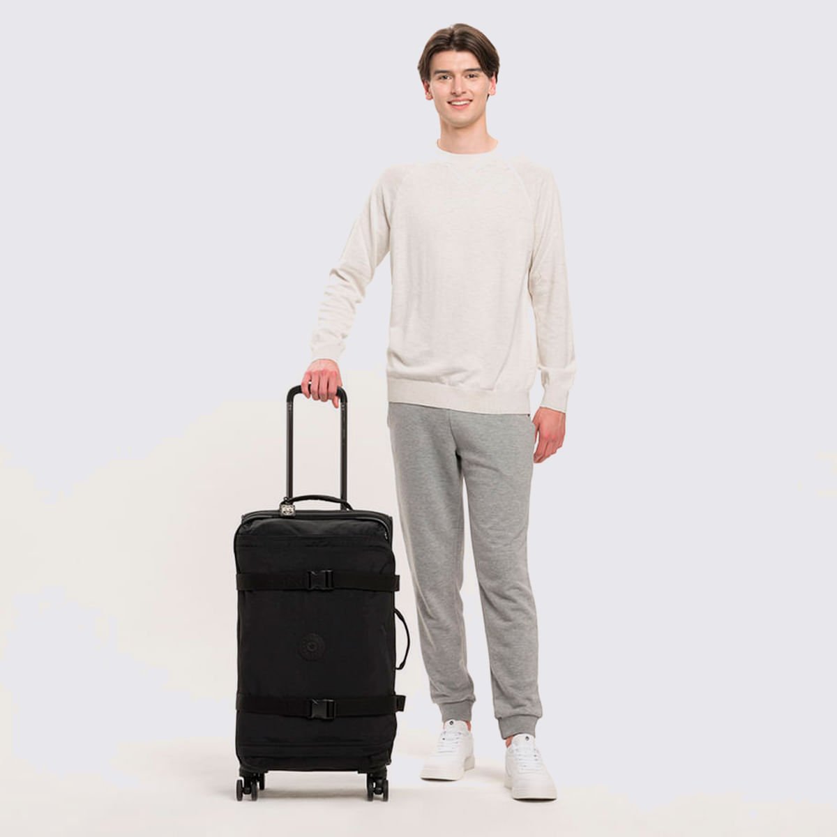 Mala Kipling Spontaneous M Preta I6918P39 Preto 7