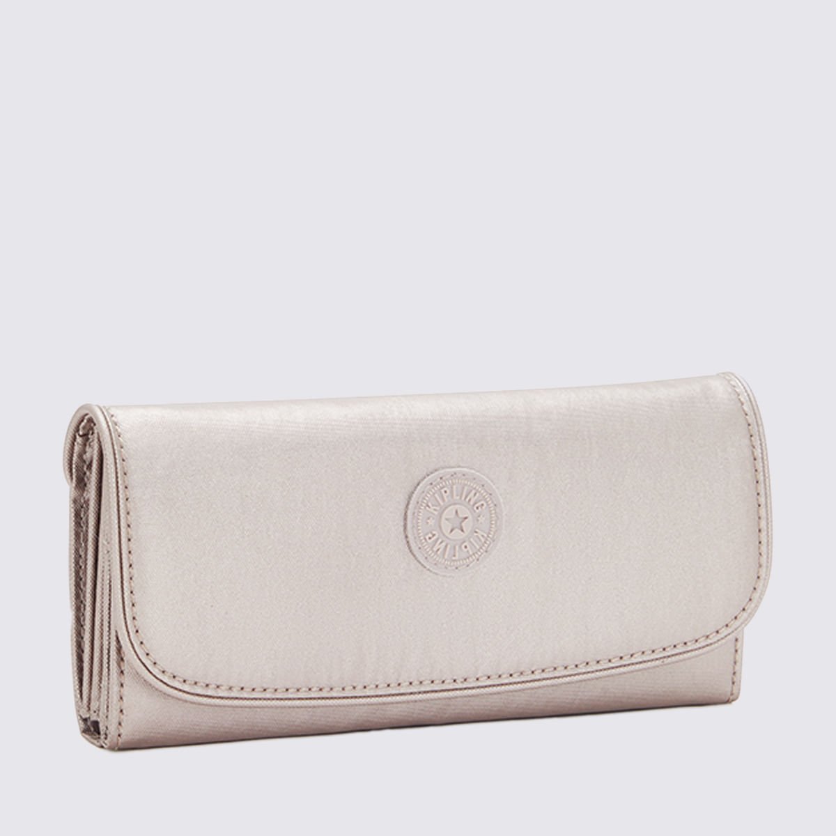 Carteira Kipling Money Land Metalizado I701548I Champagne 2