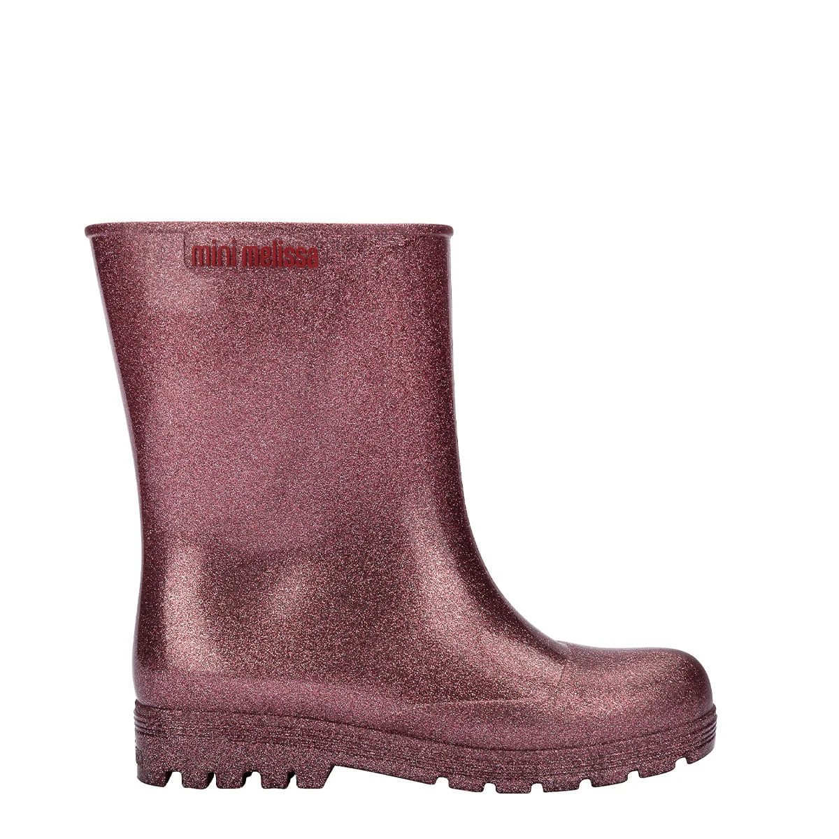 Mini Melissa Welly Infantil Rosa Glitter 33868 Rosa 5