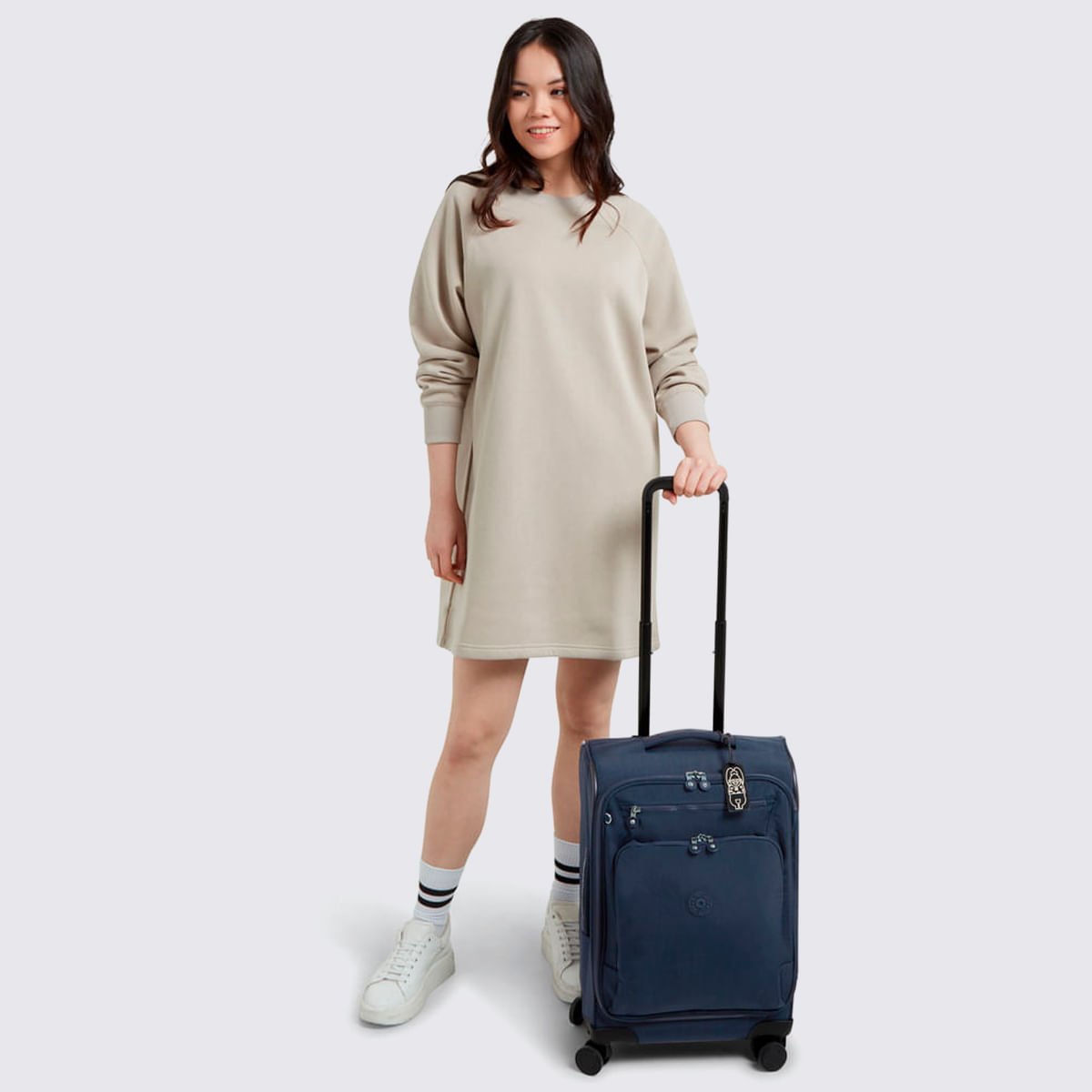 Mala Kipling New Youri Spin S Azul I750496V Azul Marinho 7