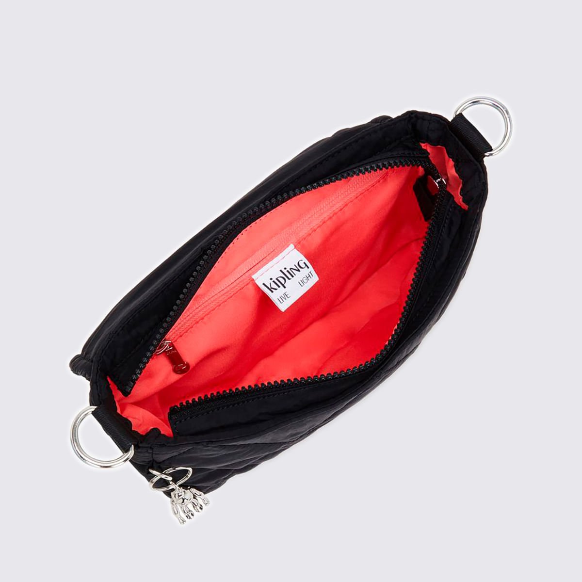 Bolsa Kipling Aras Preto I625095R Preto 3