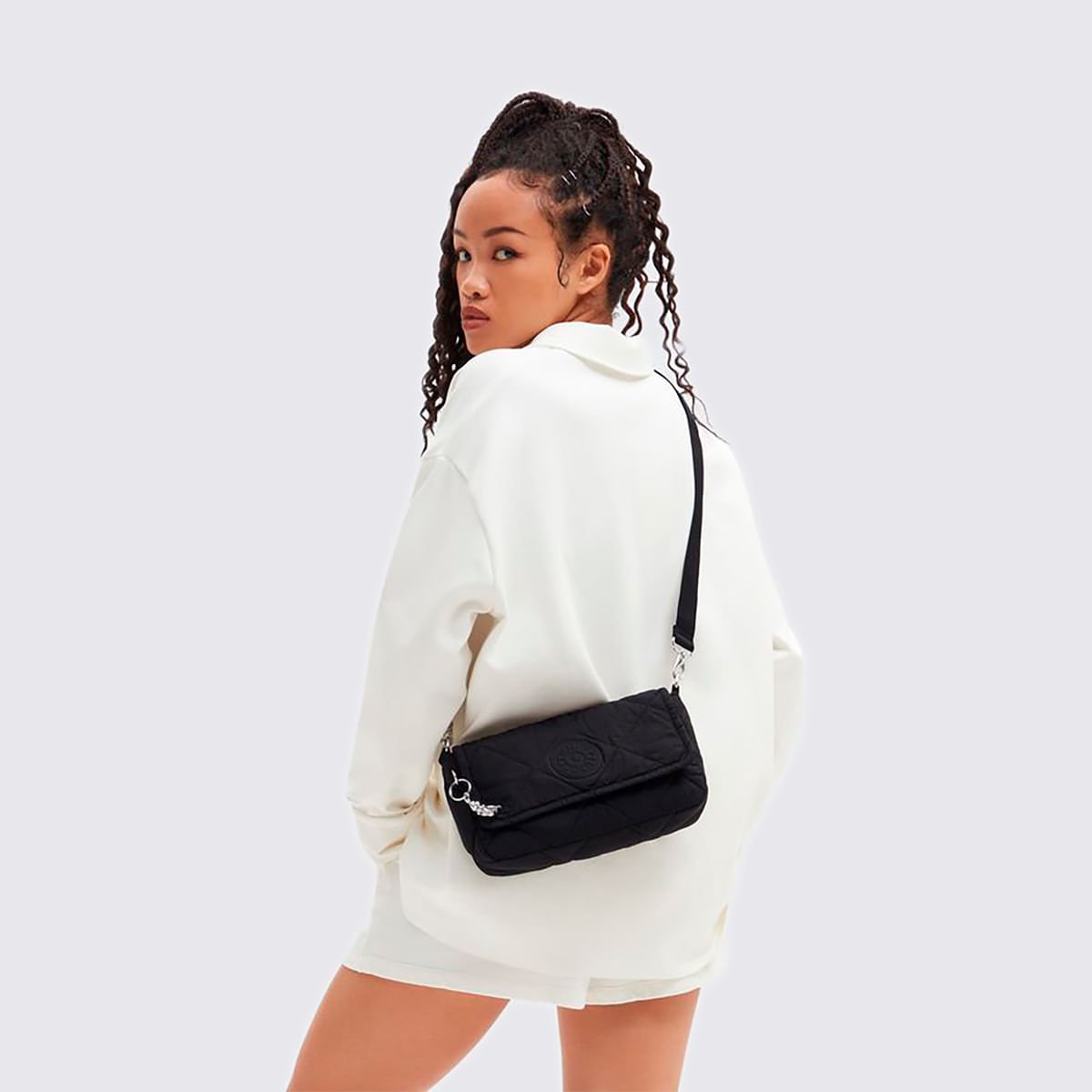 Bolsa Kipling Aras Preto I625095R Preto 7