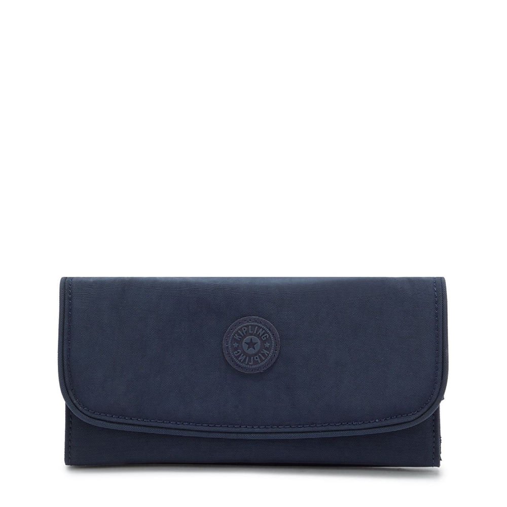 Carteira Kipling Money Land Azul I419196V