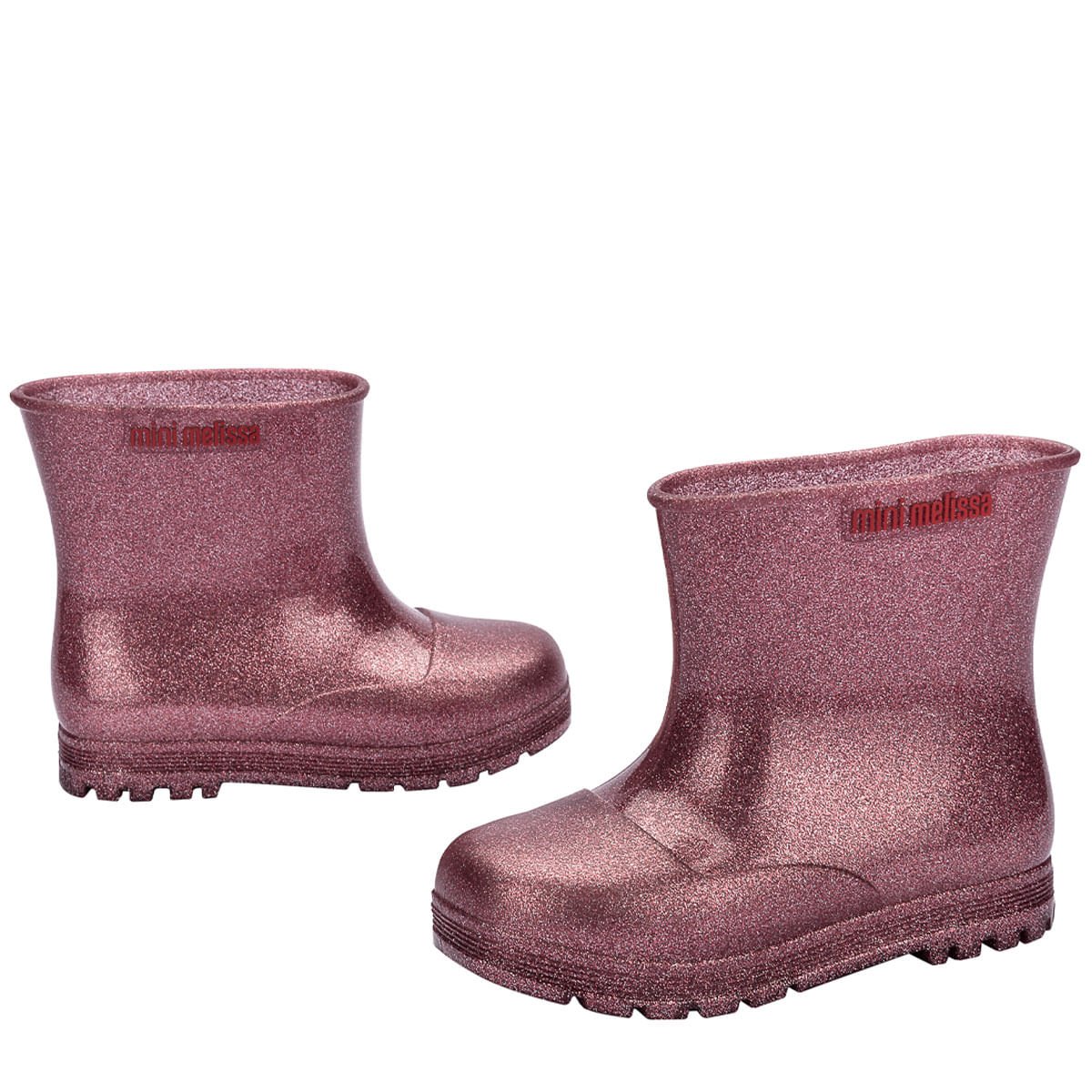Mini Melissa Welly Baby Rosa Glitter 33869 Rosa 3