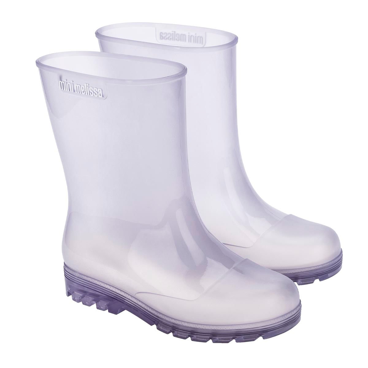 Mini Melissa Welly Infantil Vidro 33868 Transparente 2
