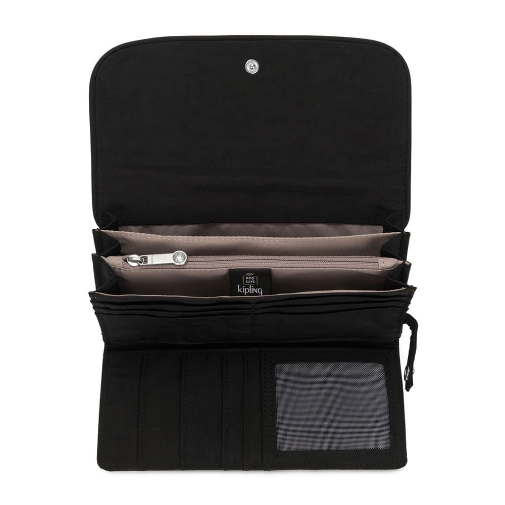 Carteira Kipling Money Land Preto I4191P39 Preto 3