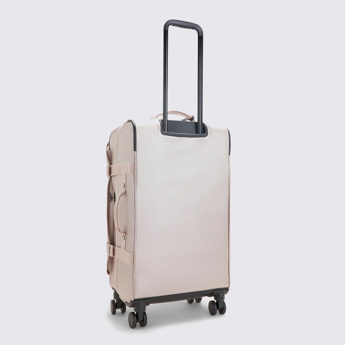 Mala Kipling Spontaneous M Metalizado I788348I Bege 2