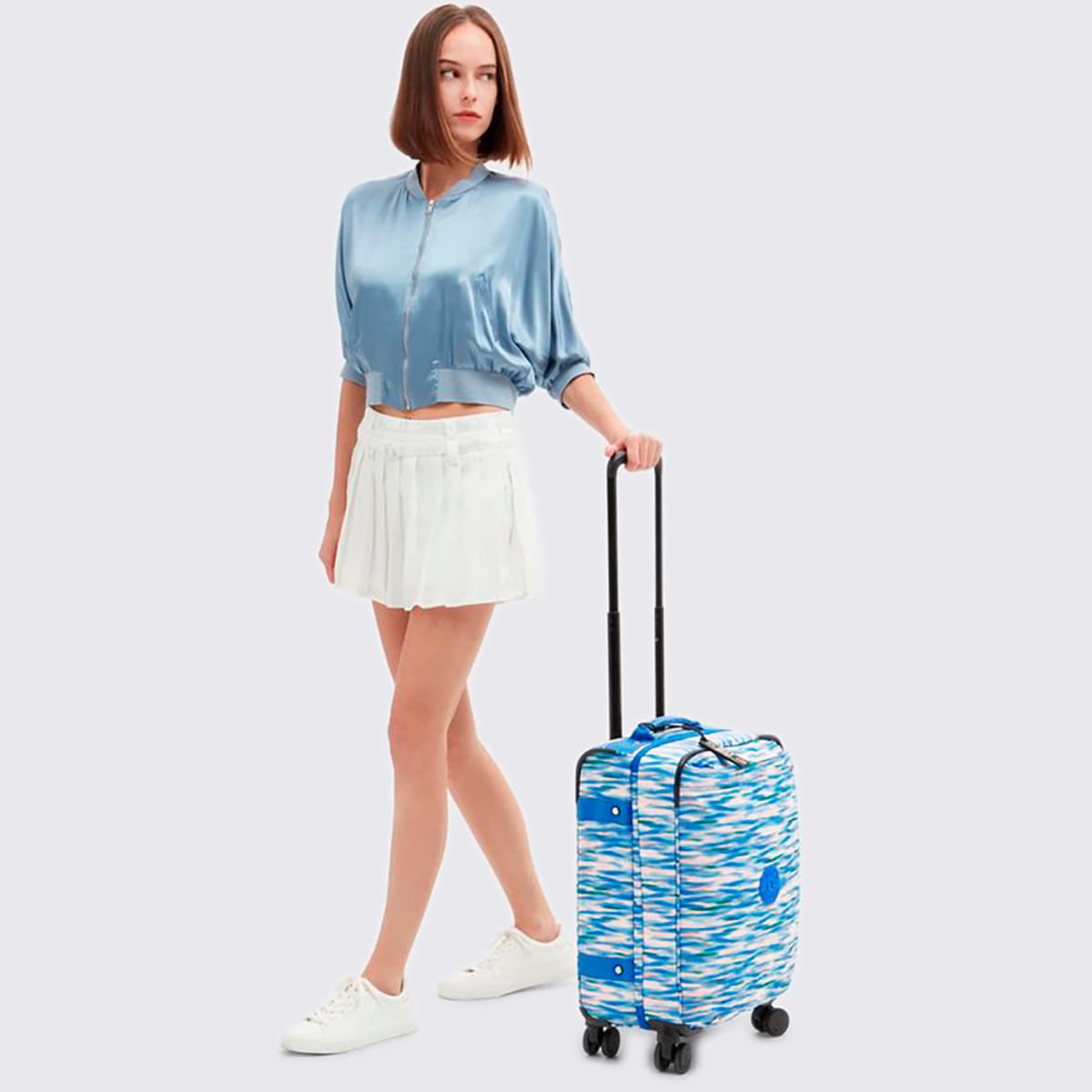 Mala Kipling Spontaneous S Estampado I7211TX9 Azul 8