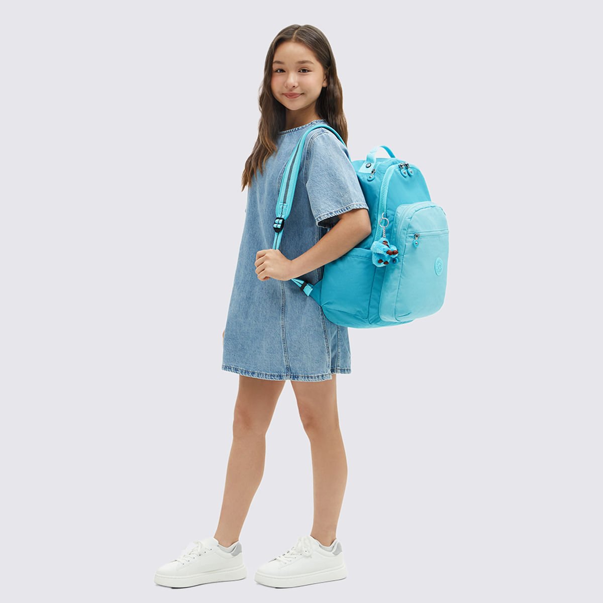 Mochila Kipling Seoul Azul I51402QB Azul 8