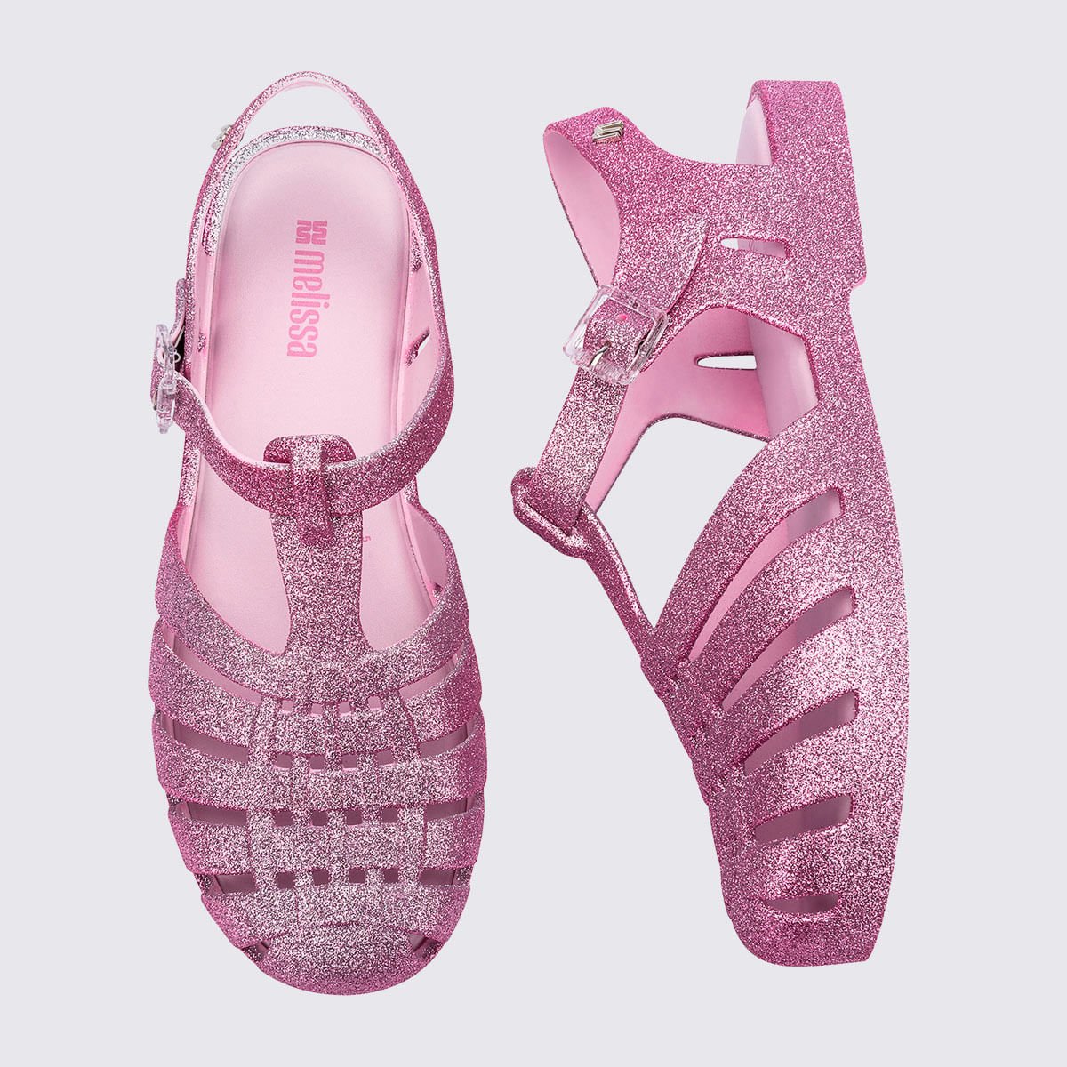 Melissa Possession Glitter Rosa Prata 35758 Rosa 5