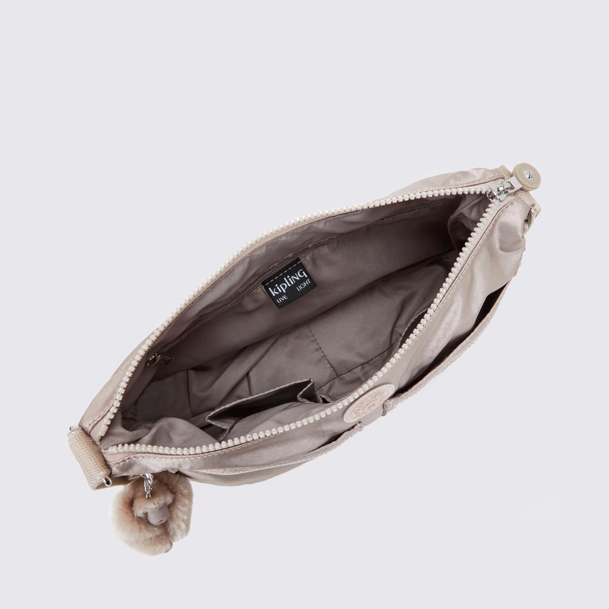 Bolsa Kipling Izellah Dourado 1259248I Dourado 4