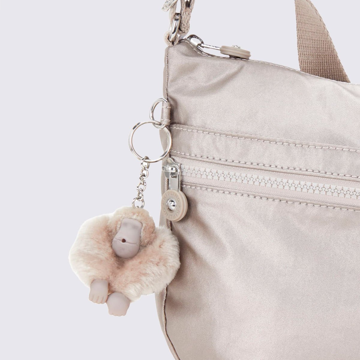 Bolsa Kipling Izellah Dourado 1259248I Dourado 5