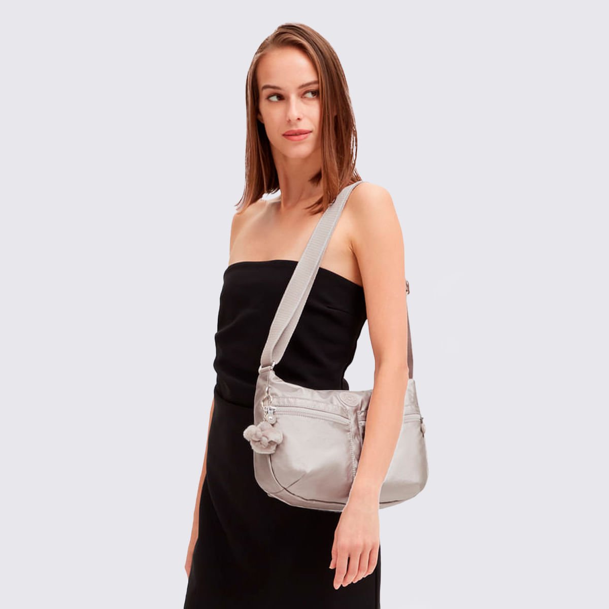 Bolsa Kipling Izellah Dourado 1259248I Dourado 6