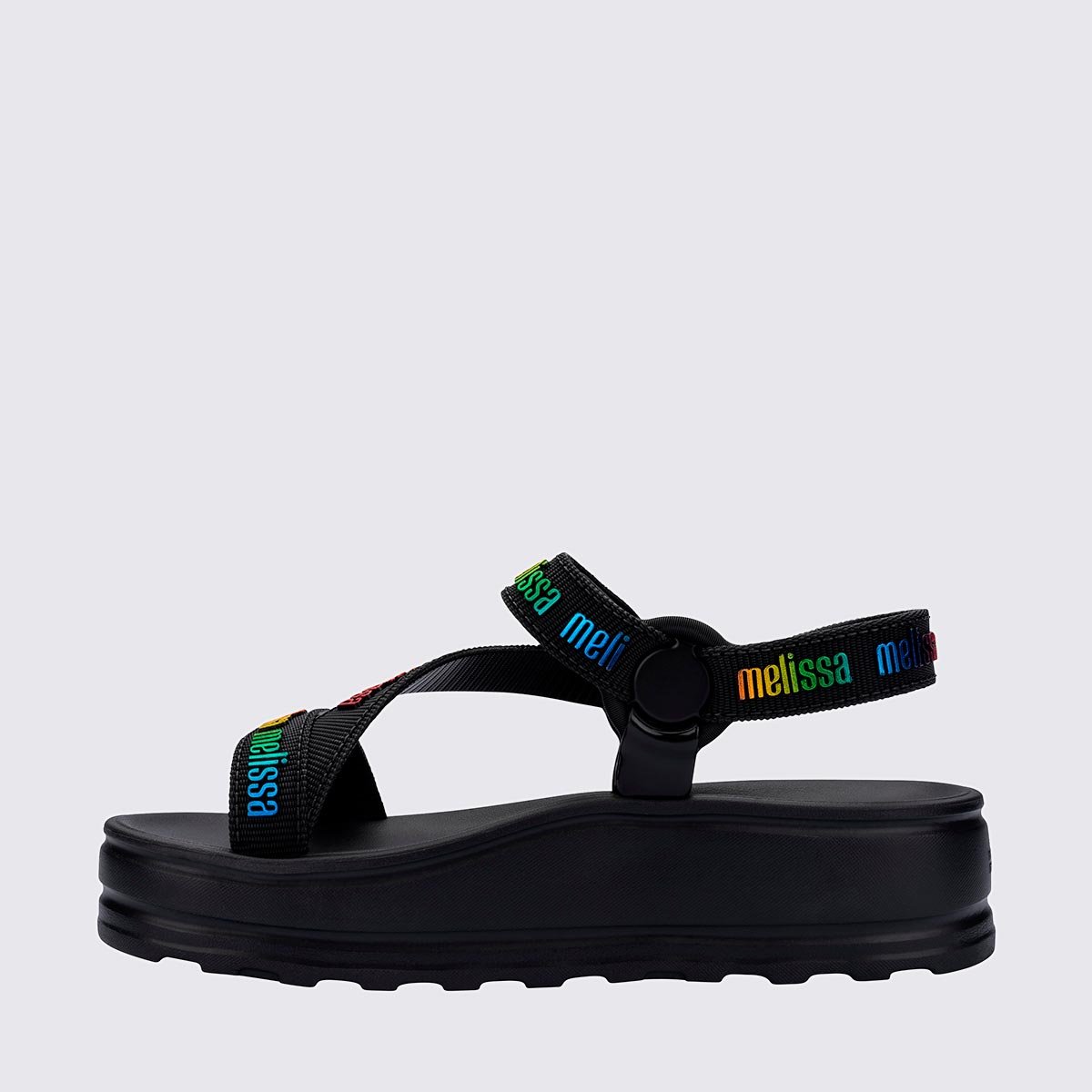 Melissa Stripes Platform M Lover Preto 37831 Preto 2