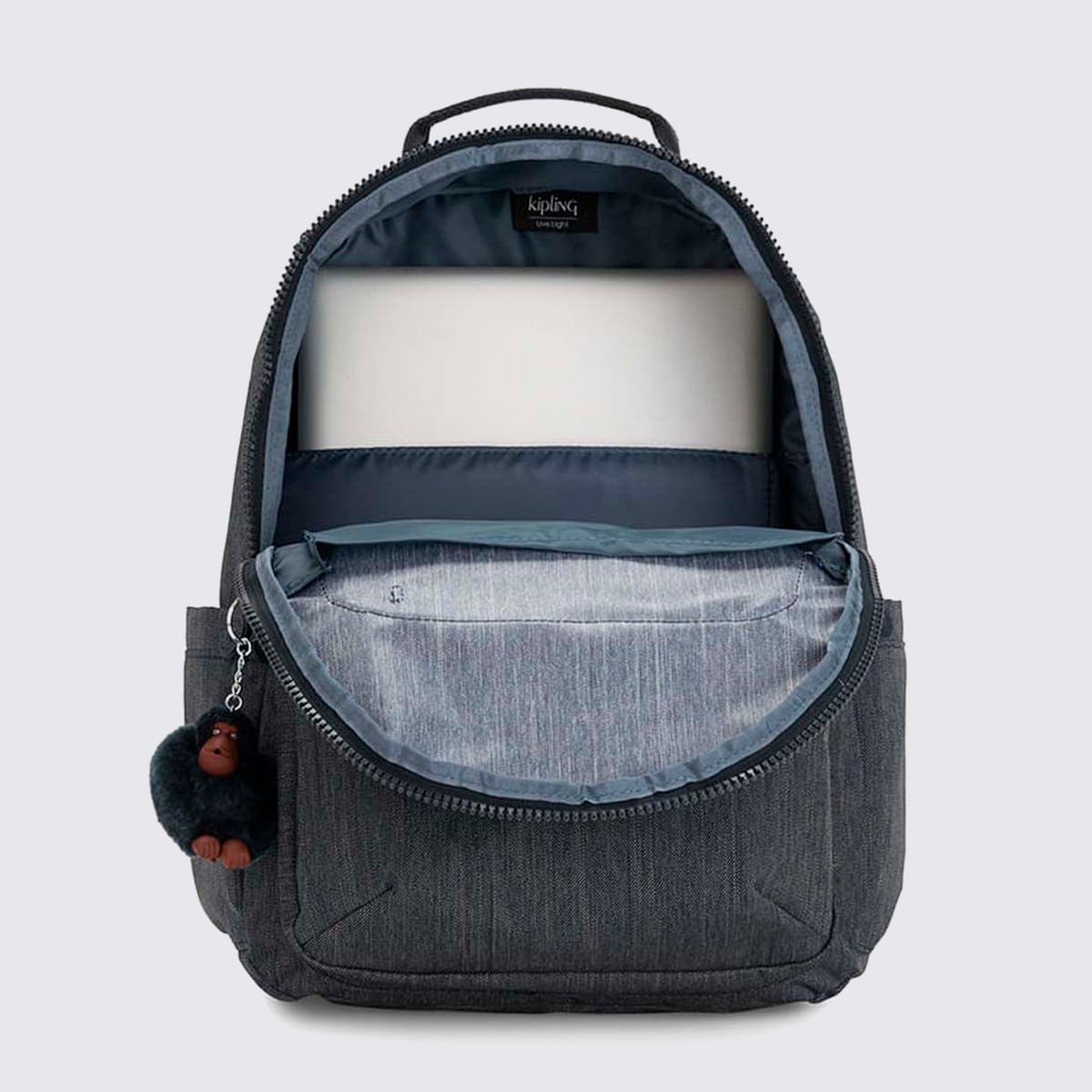 Mochila Kipling Seoul Cinza I517958C Cinza 4