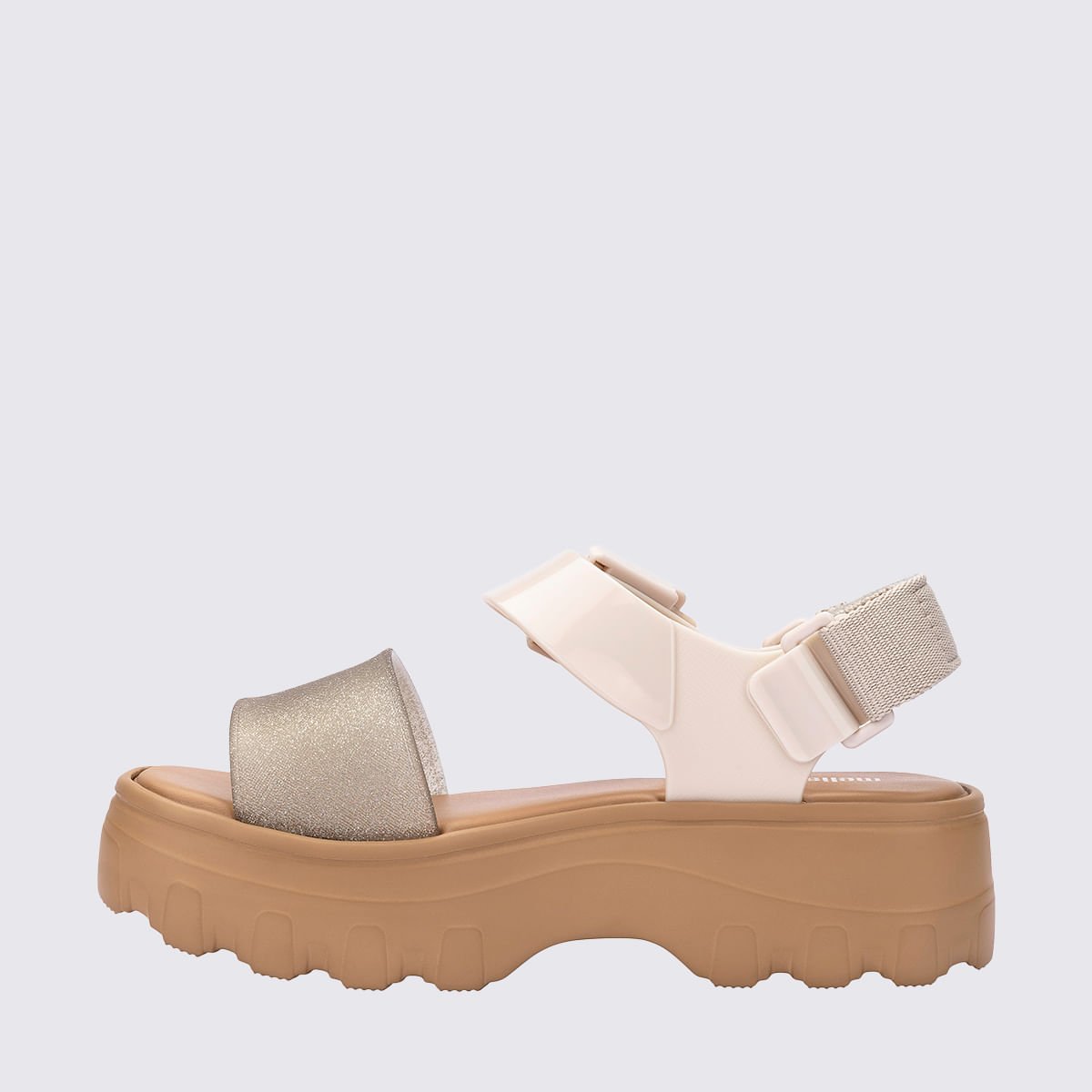 Melissa Kick Off Sandal Bege Glitter 32823 Bege 2