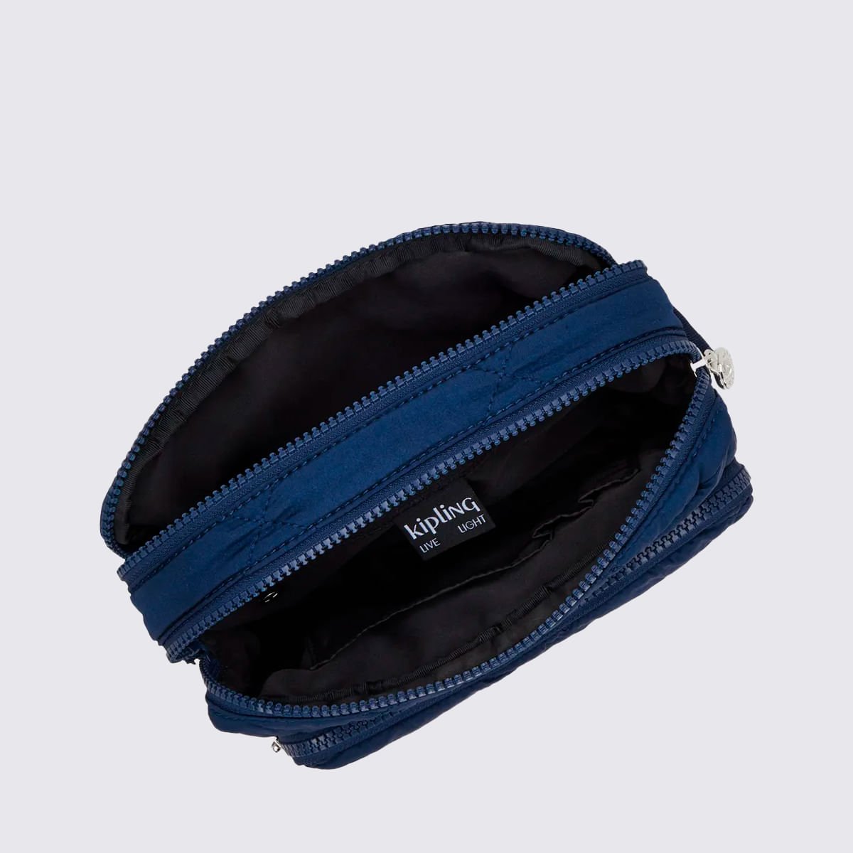 Bolsa Kipling Abanu M Zip Azul I344093U Azul 3