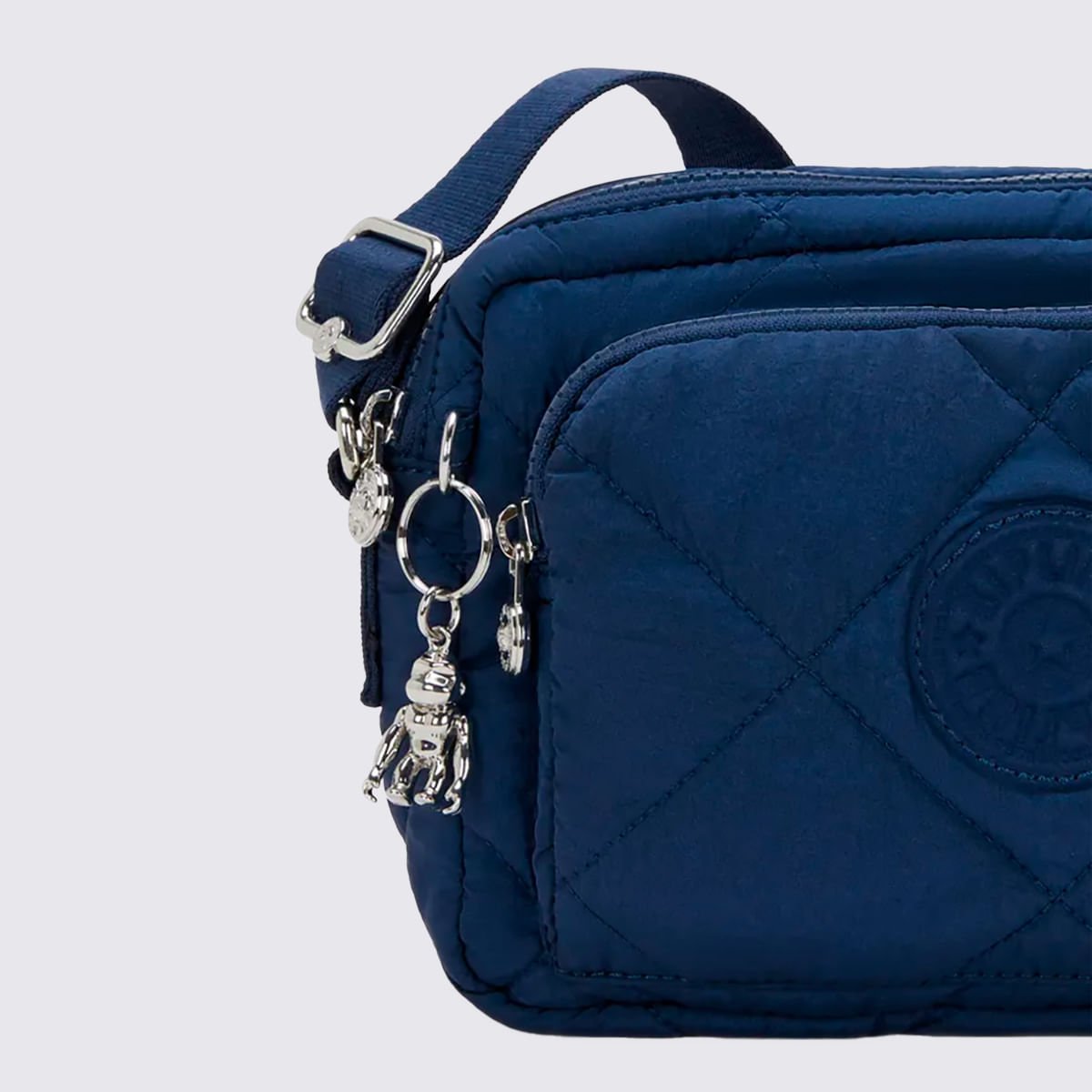 Bolsa Kipling Abanu M Zip Azul I344093U Azul 4