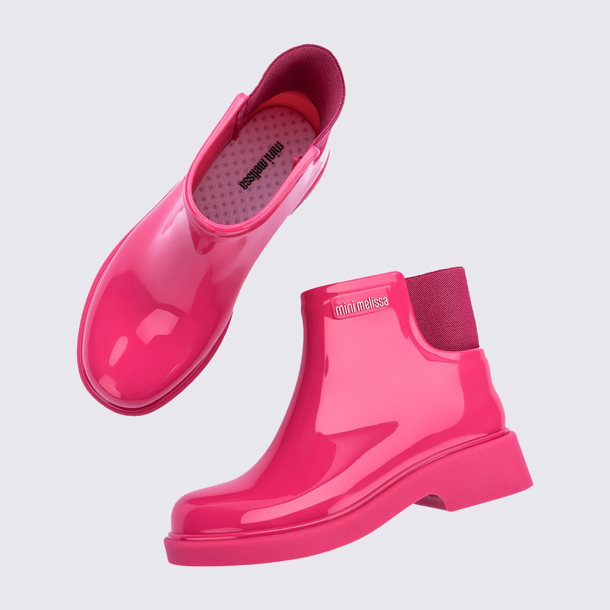 Mini Melissa Chelsea Boot II Infantil Rosa 35827 Rosa