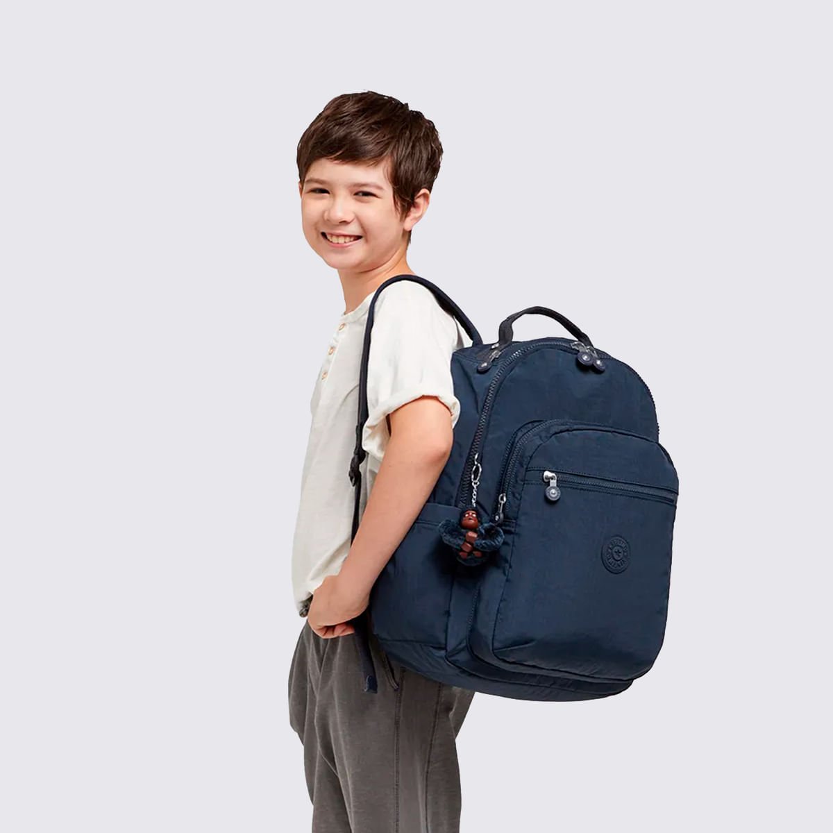Mochila Kipling Seoul Azul I51404DX Azul Marinho 6