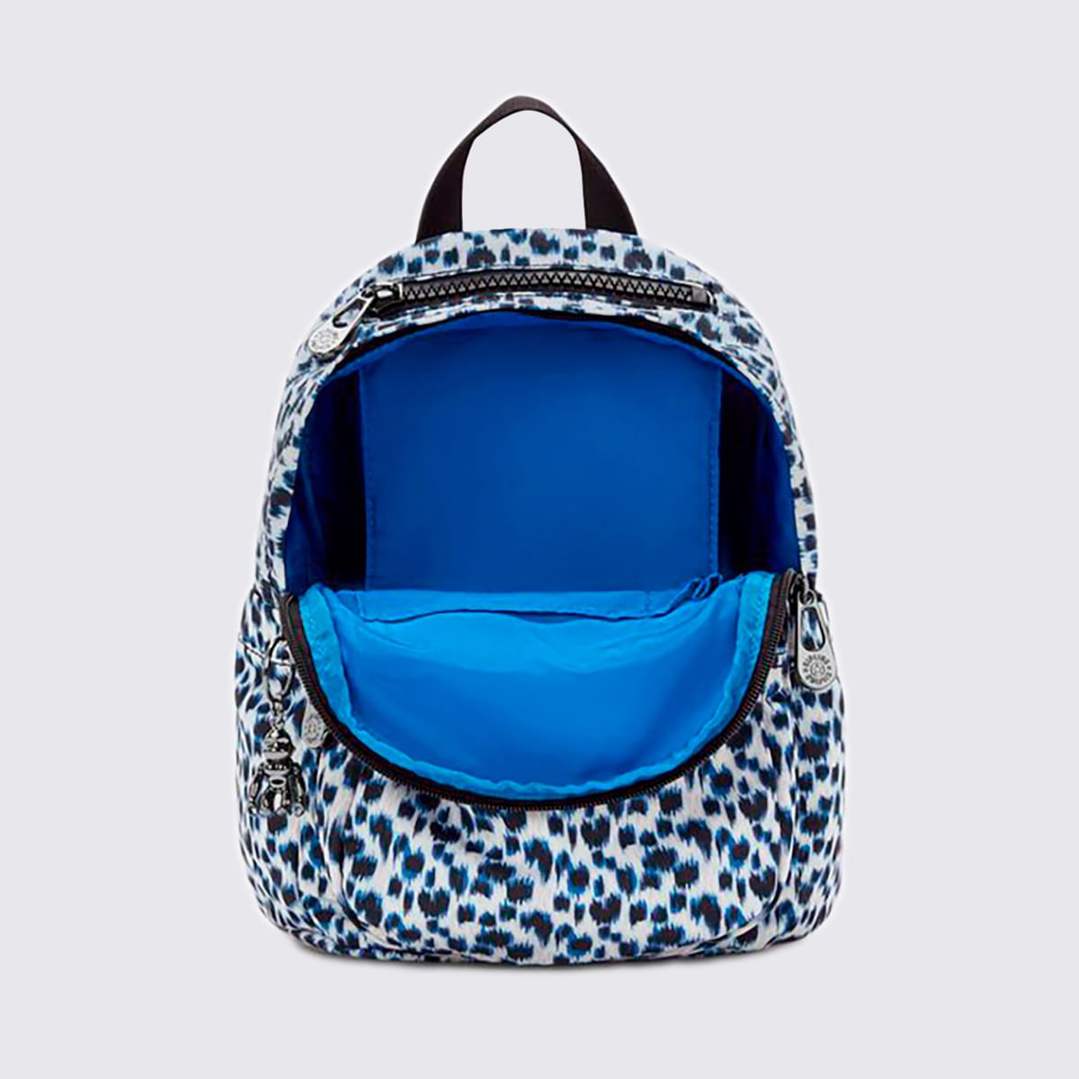 Mochila Kipling Delia Mini Estampado I45631HZ Azul/Branco 3