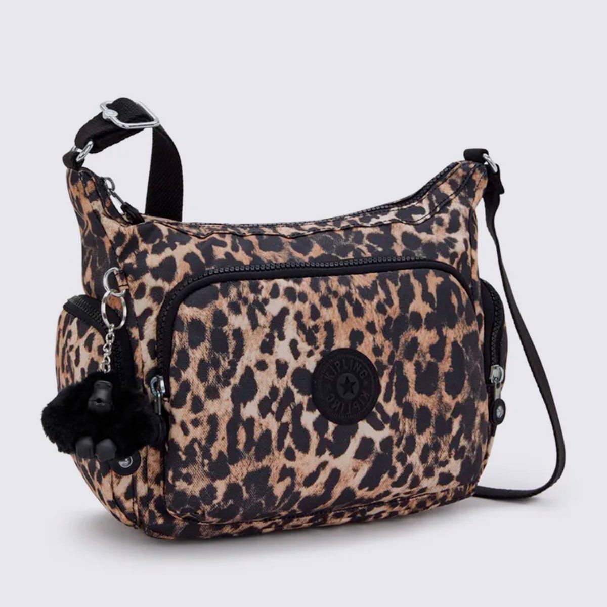 Bolsa Kipling Gabb S Estampada I66076JP Onça 4