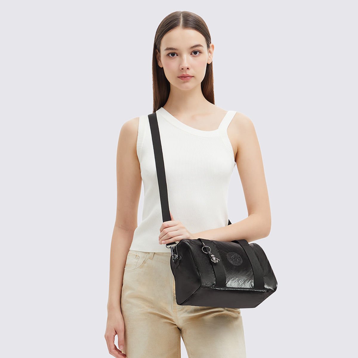 Bolsa Kipling Bina M Preto I46703RC Preto 6