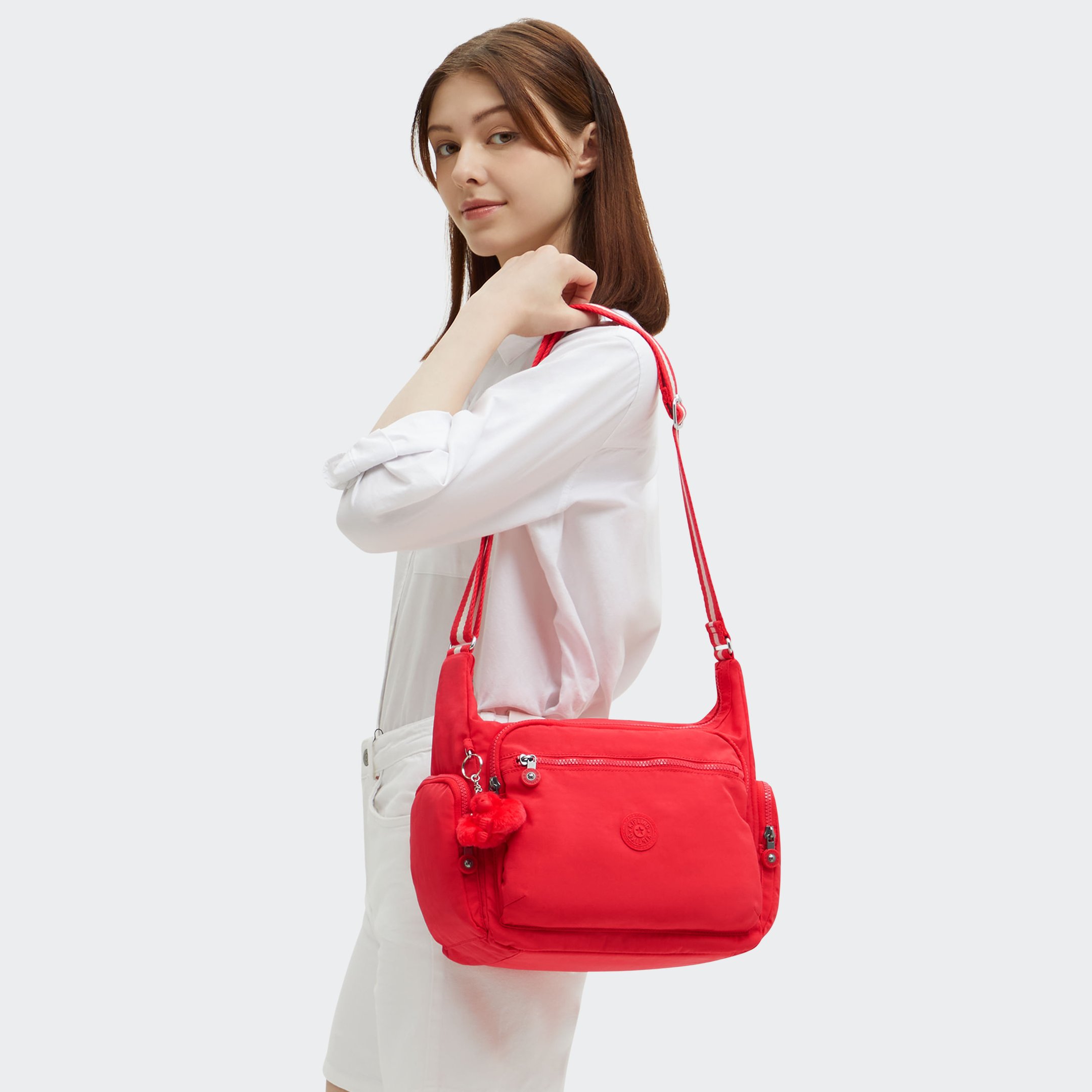Bolsa Kipling Gabbie Vermelho 152555DX Vermelho 10