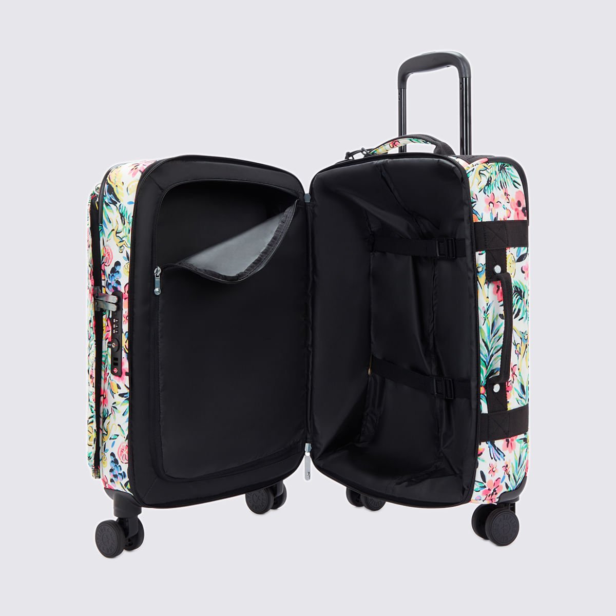 Mala Kipling Spontaneous S Estampado I72115DZ Branco 4