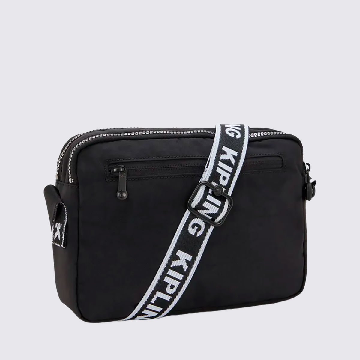 Bolsa Kipling Abanu M Zip Preto I59869SB Preto 2