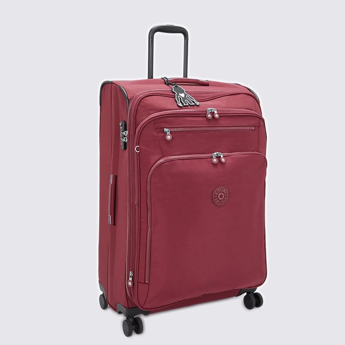 Mala Kipling New Youri Spin S Vinho I75045FW Vinho 3