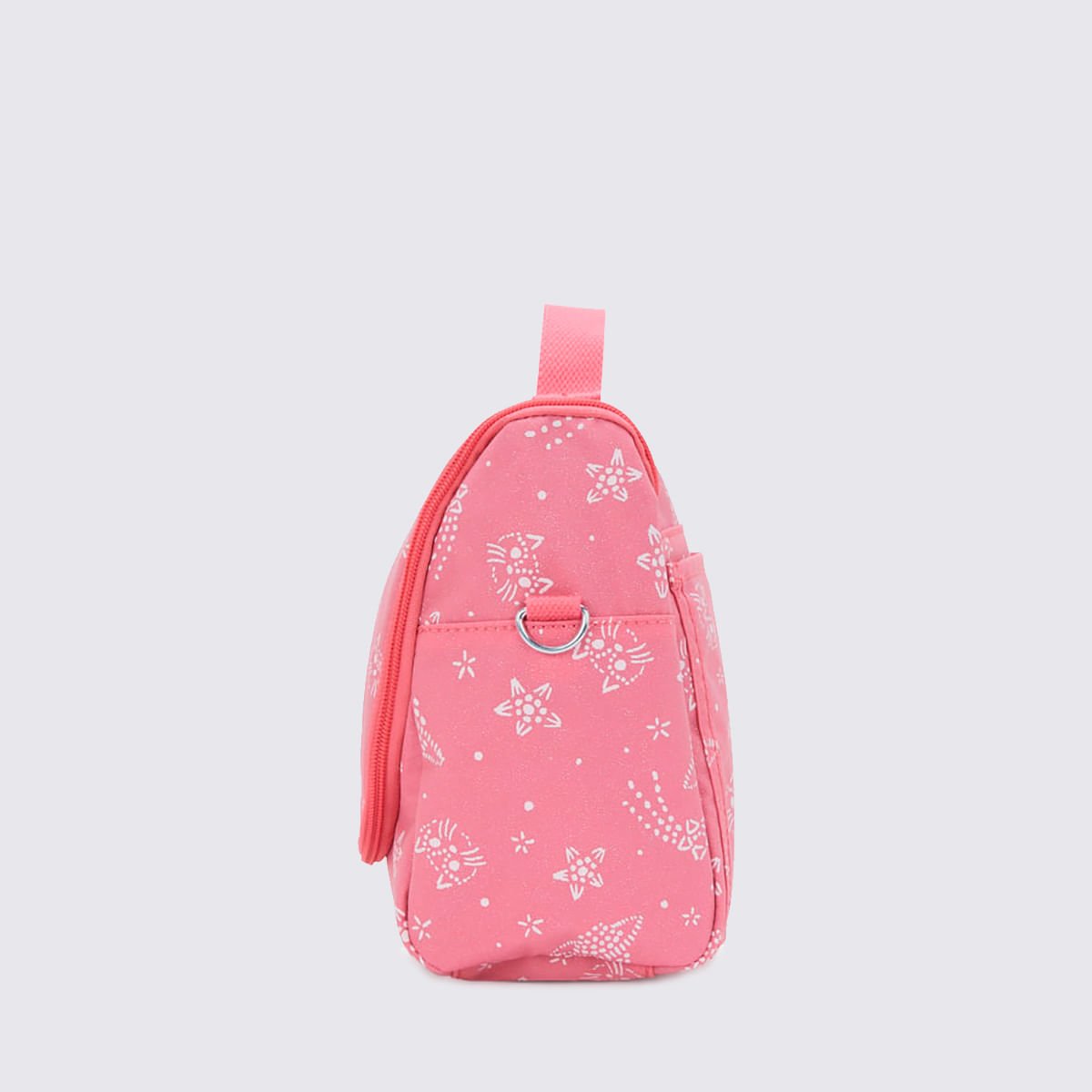 Lancheira Kipling New Kichirou Estampado I53565FR Rosa 6