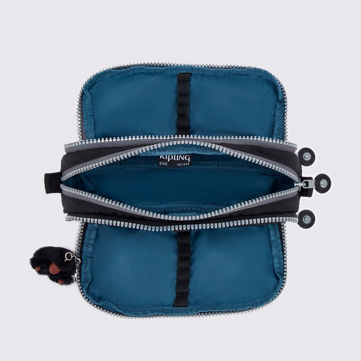 Estojo Kipling Gitroy Cinza 135642GX Cinza 4