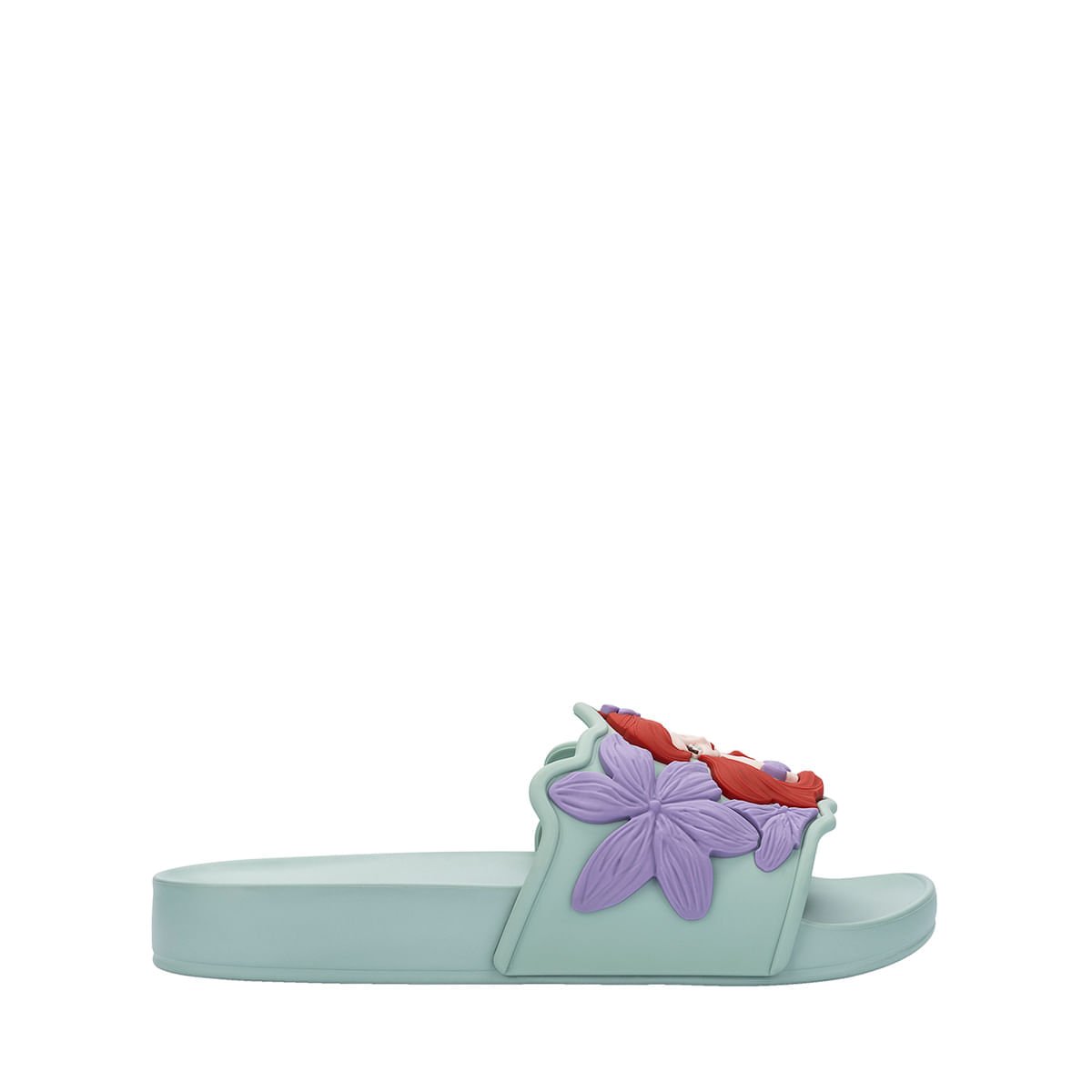 Mini Melissa Flowing Slide + Disney Infantil Verde Lilás 37878