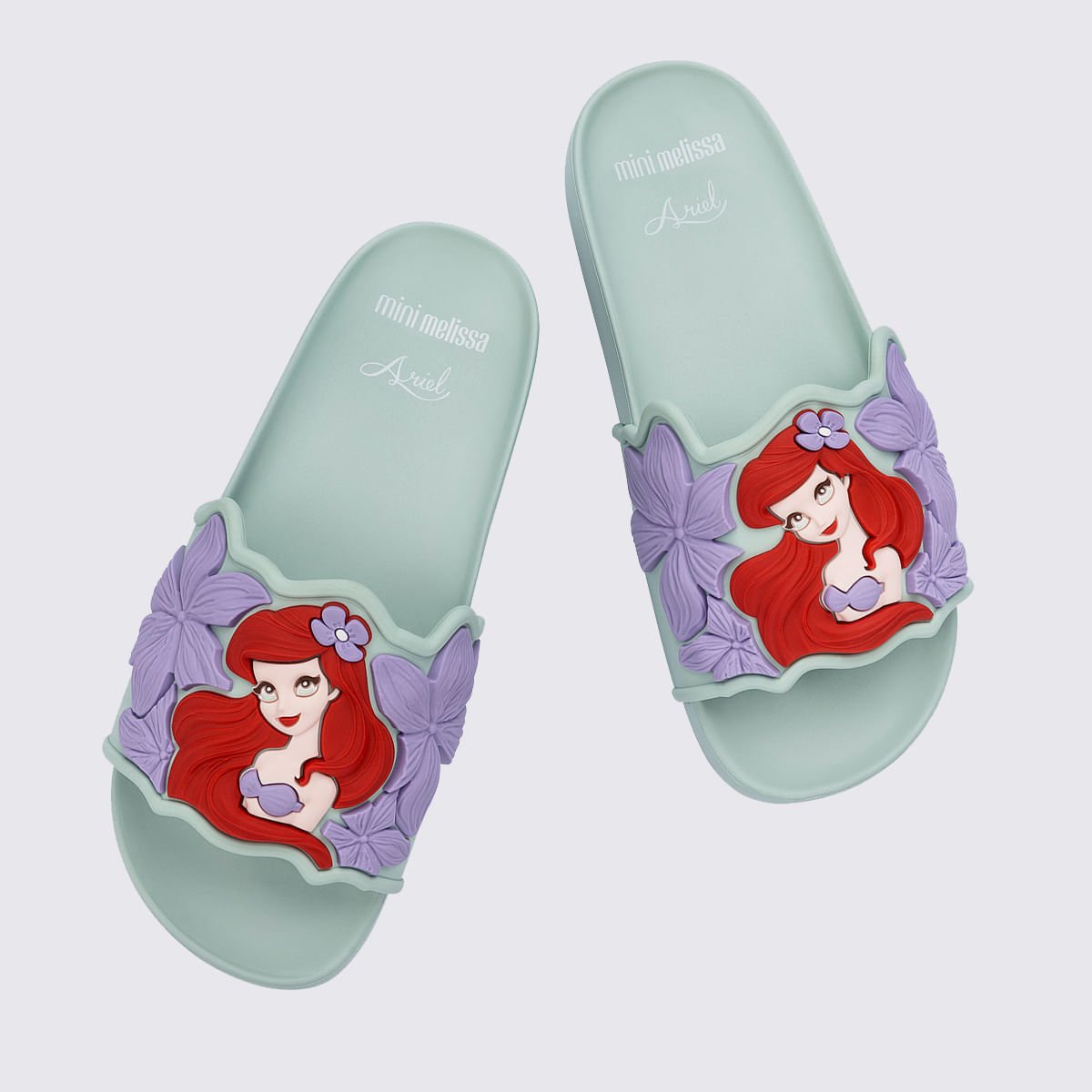Mini Melissa Flowing Slide + Disney Infantil Verde Lilás 37878 Verde 3