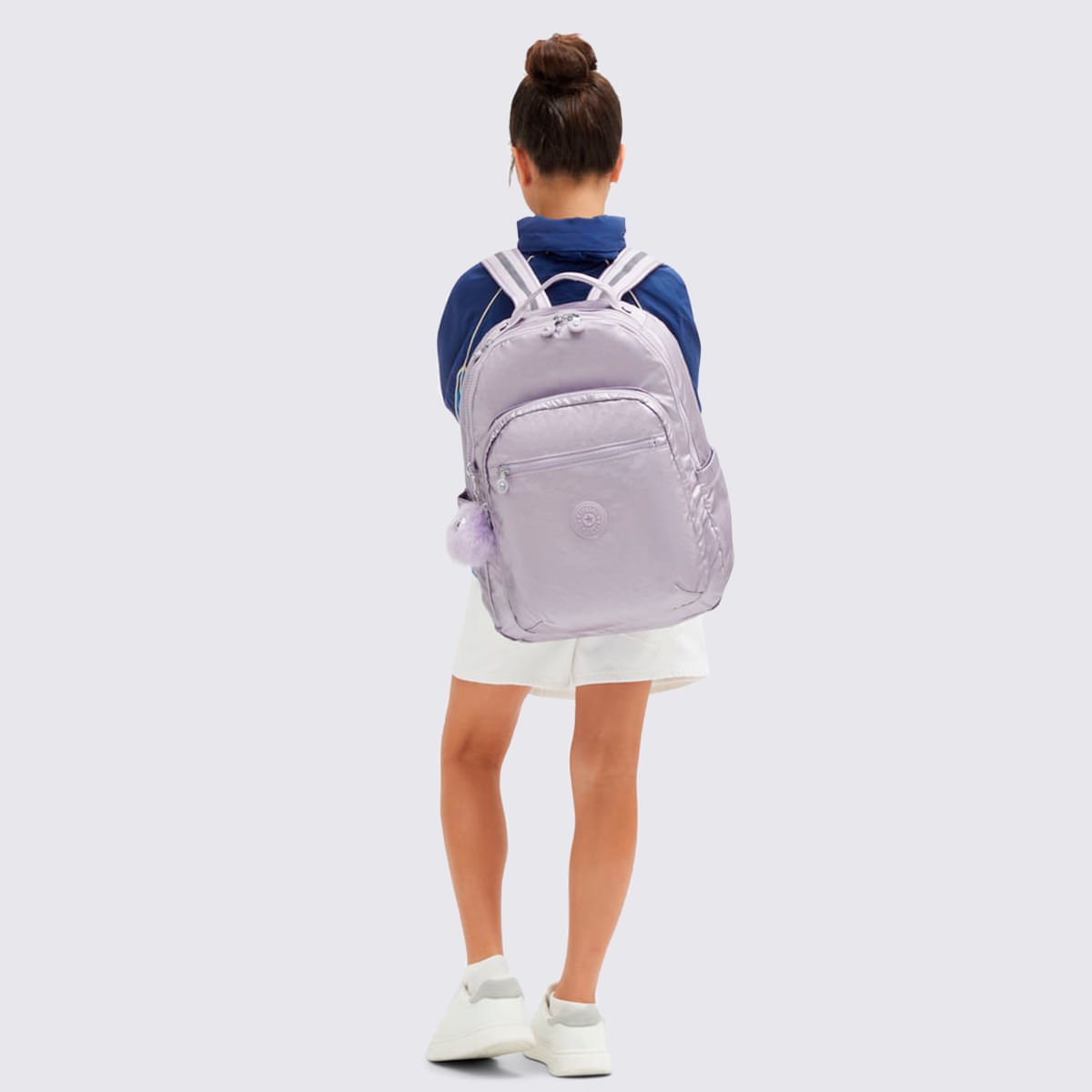 Mochila Kipling Seoul Lilás I57645ER Lilás 8
