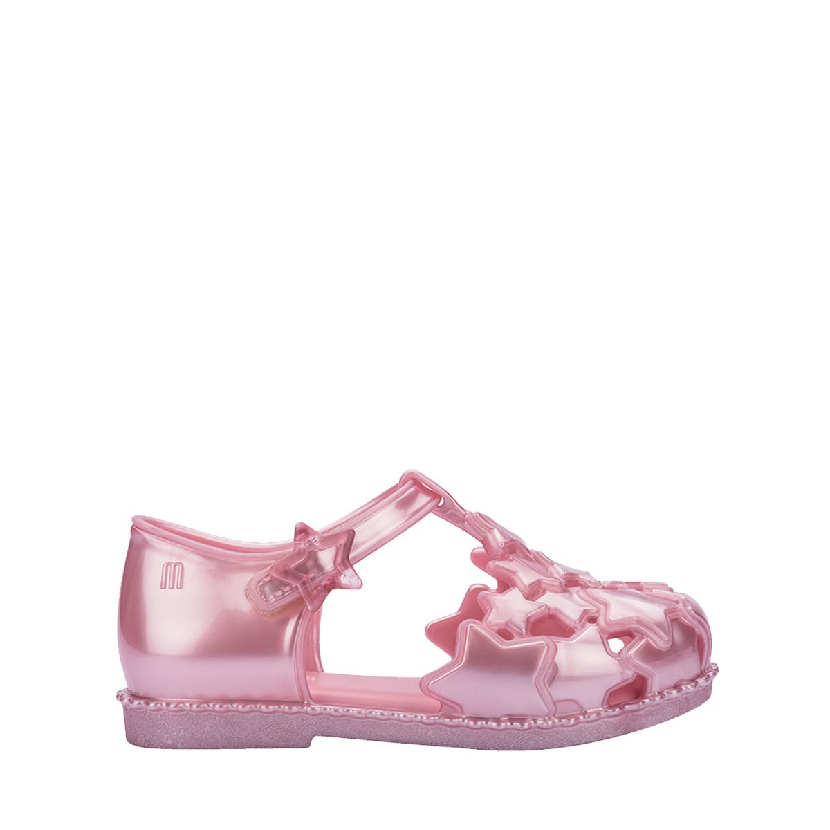 Mini Melissa Starry Baby Rosa Perolado 38051