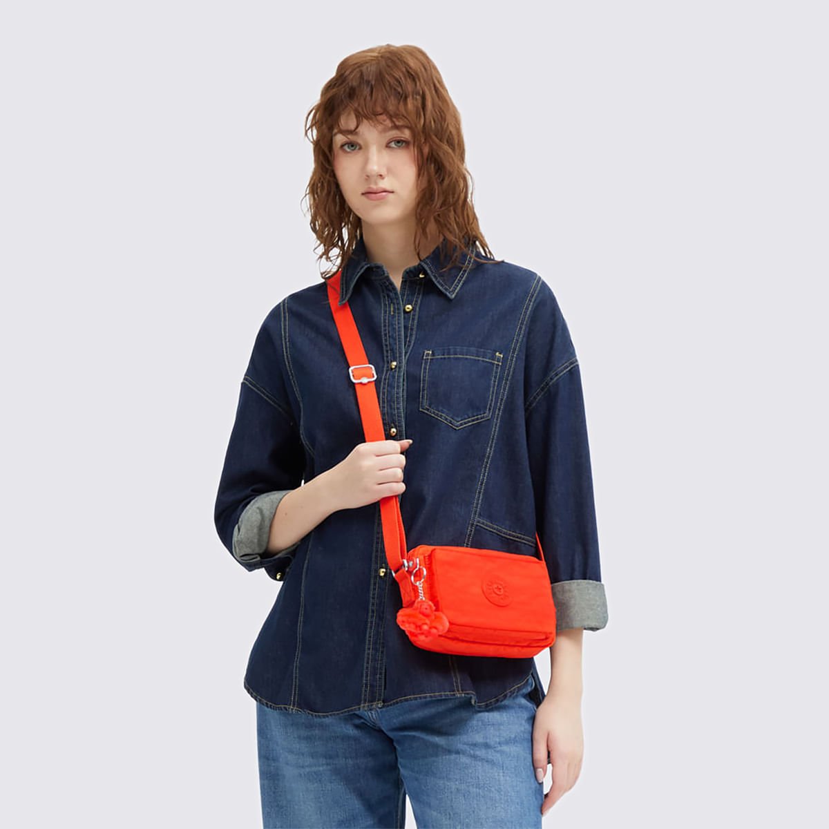 Bolsa Kipling Abanu Laranja I42088CM Laranja 6
