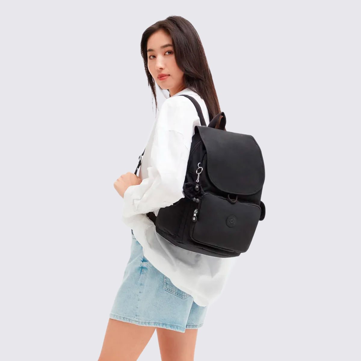 Mochila Kipling City Pack Preto 12147P39 Preto 7